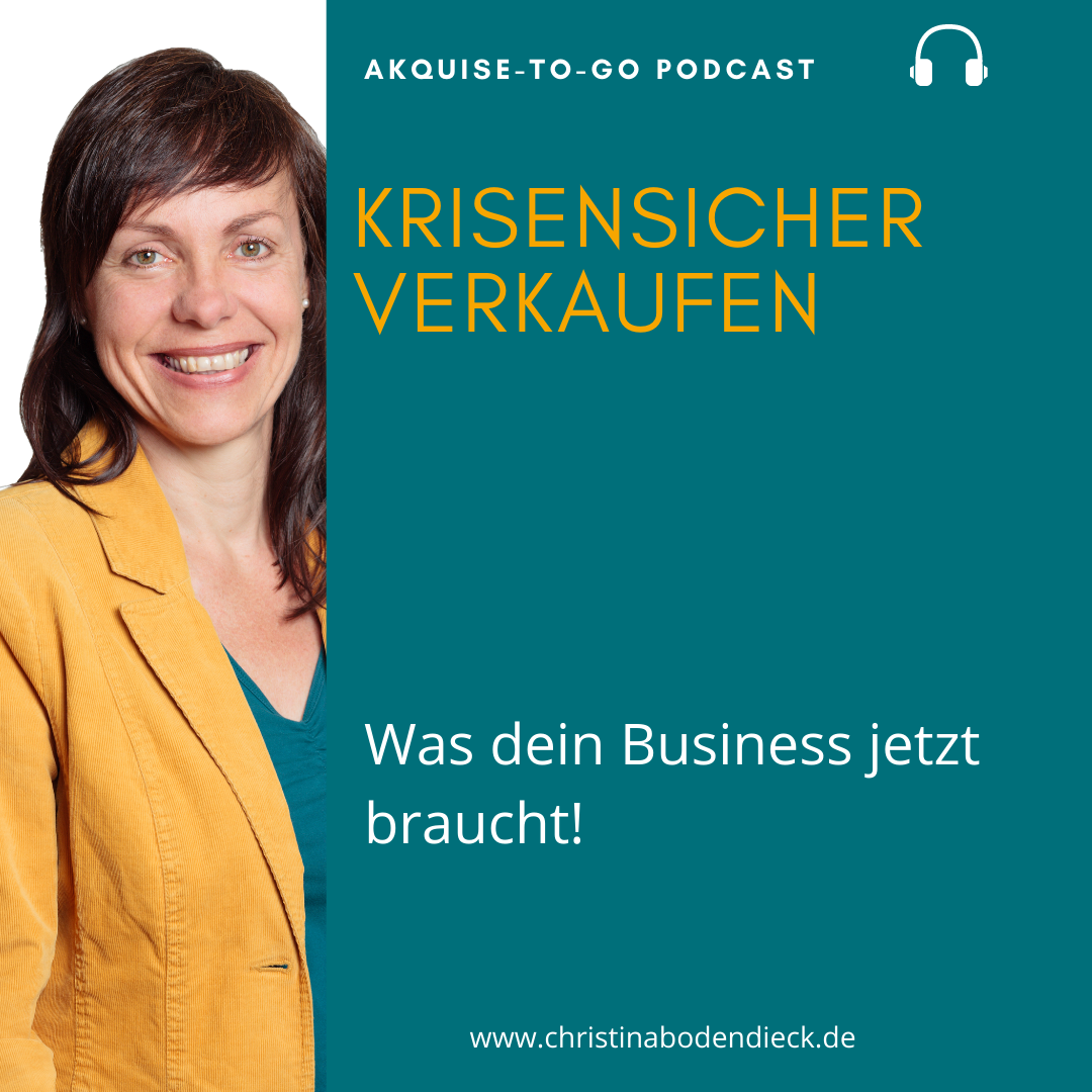 akquise-to-go der Podcast für Kundengewinnung & Verkauf