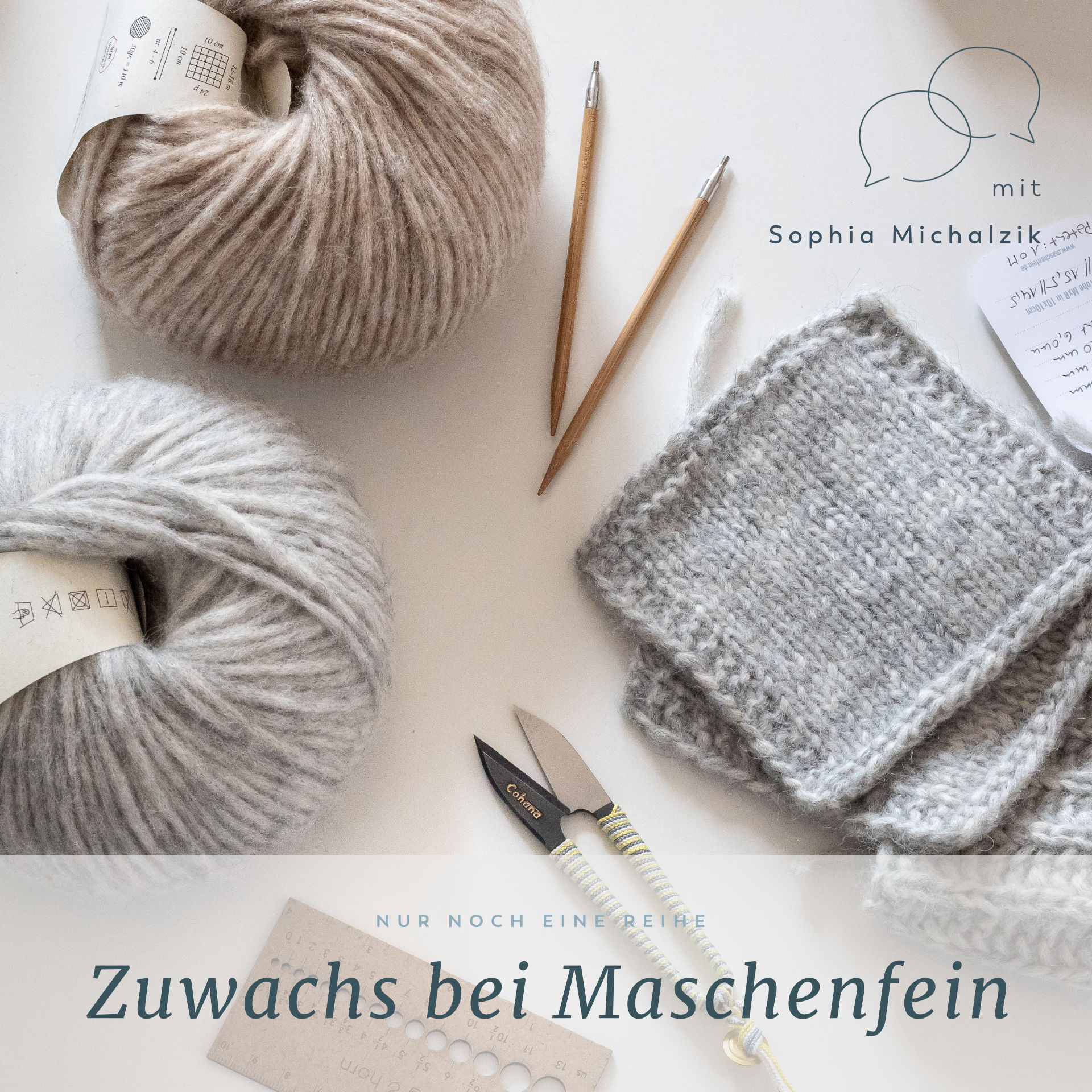 Nur noch eine Reihe - Maschenfein Podcast