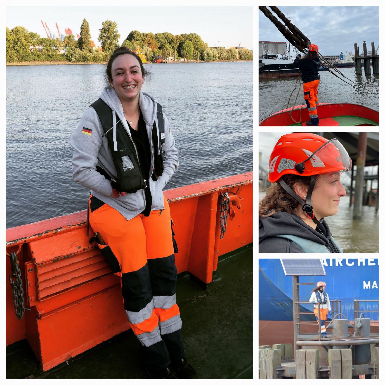 Maike im Hafen - Die Hafenschnackerin