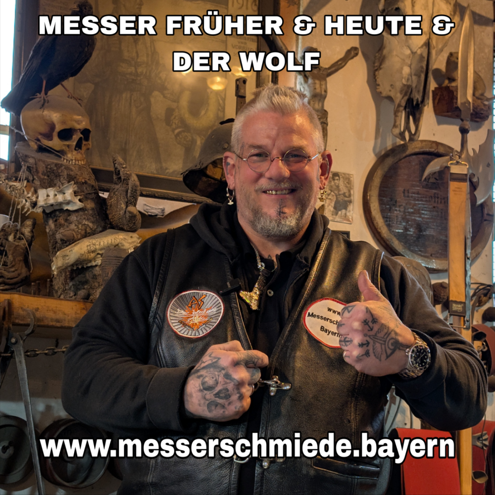 Handgeschmiedete Messer früher & heute und der Wolf. Der Messerpodcast direkt vom Messerschmied episode artwork