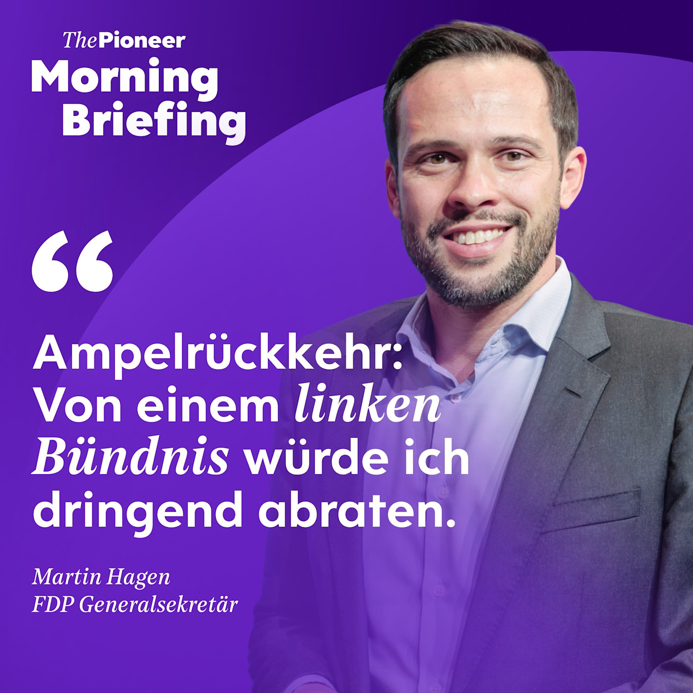 FDP-Generalsekretär: „Das vergangene Jahr war verschenkt” | Reformresistenz | Rekord-Stewardess episode artwork