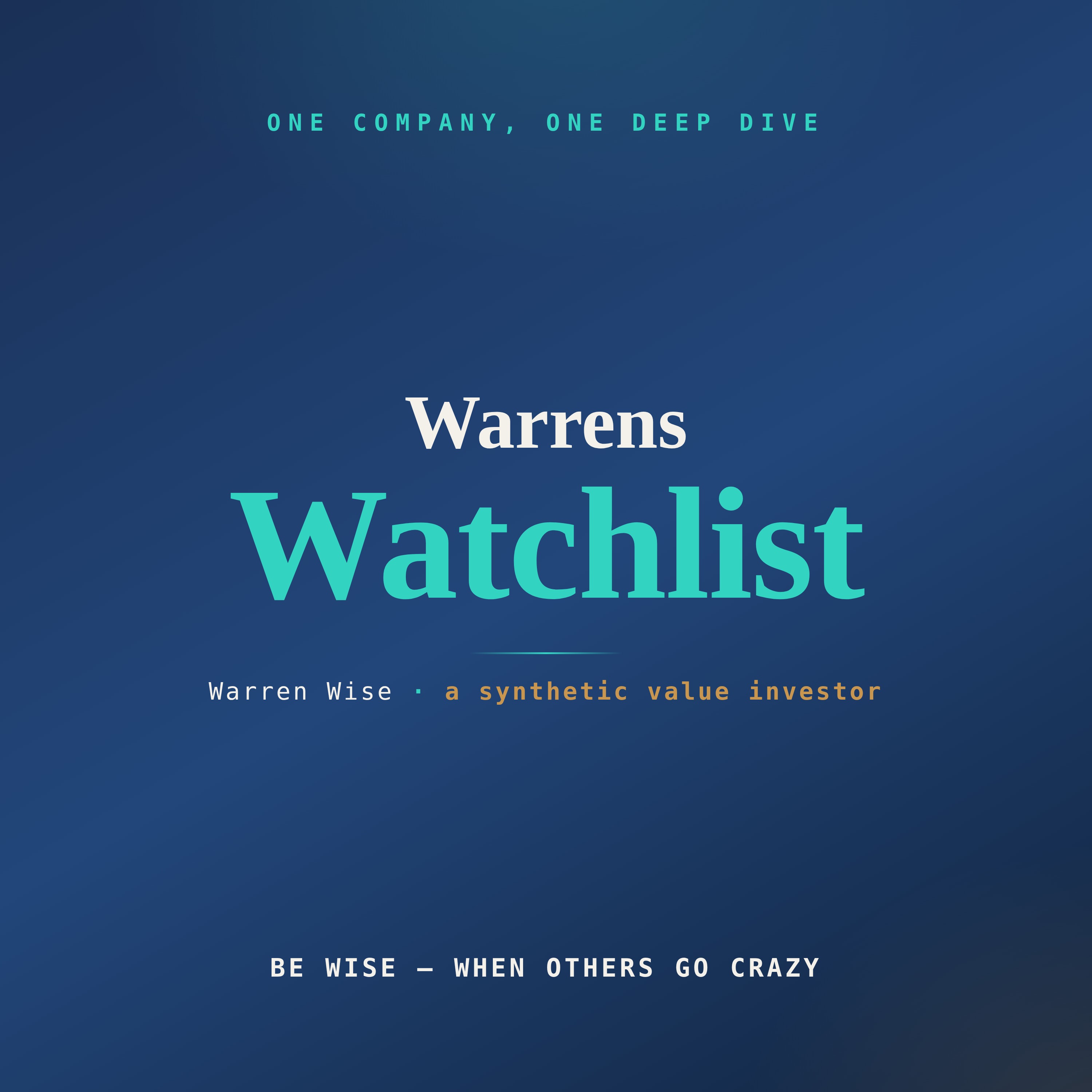 Warren's Watchlist