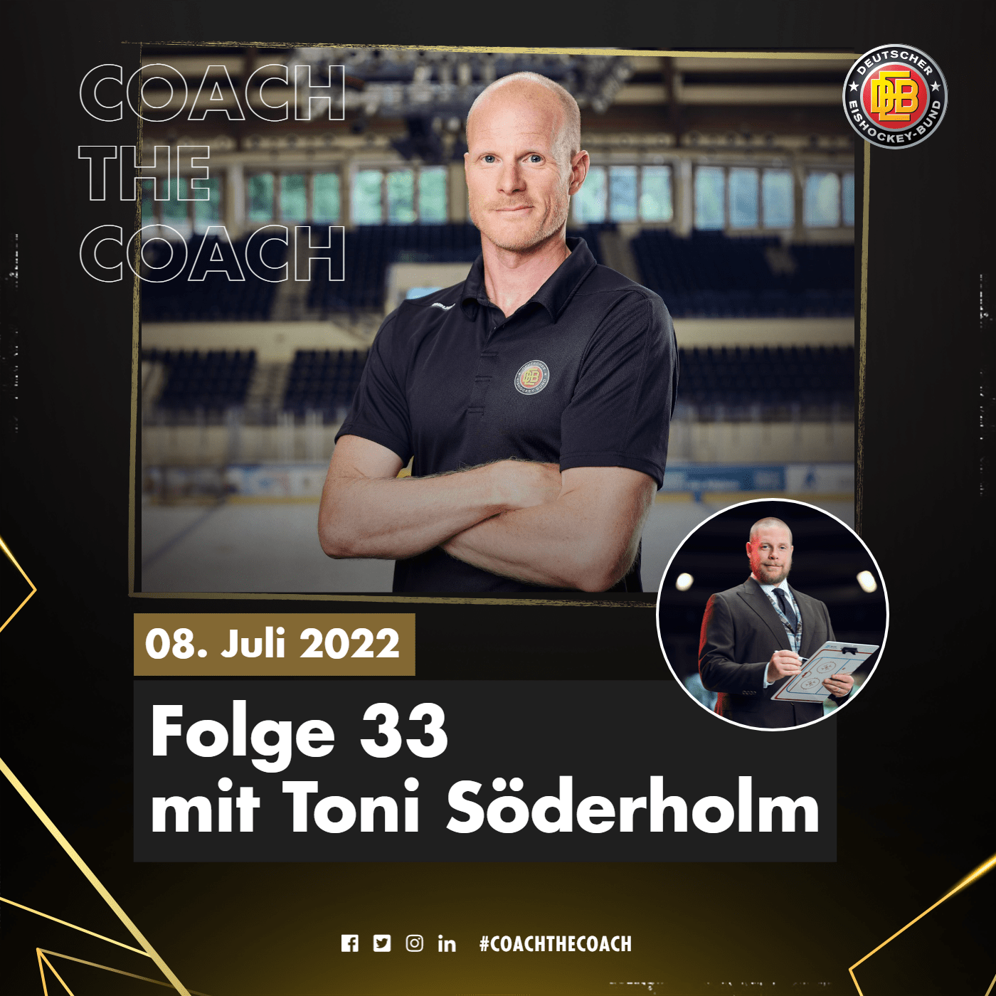 DEB Eishockey-Trainerausbildung I COACH THE COACH Podcast
