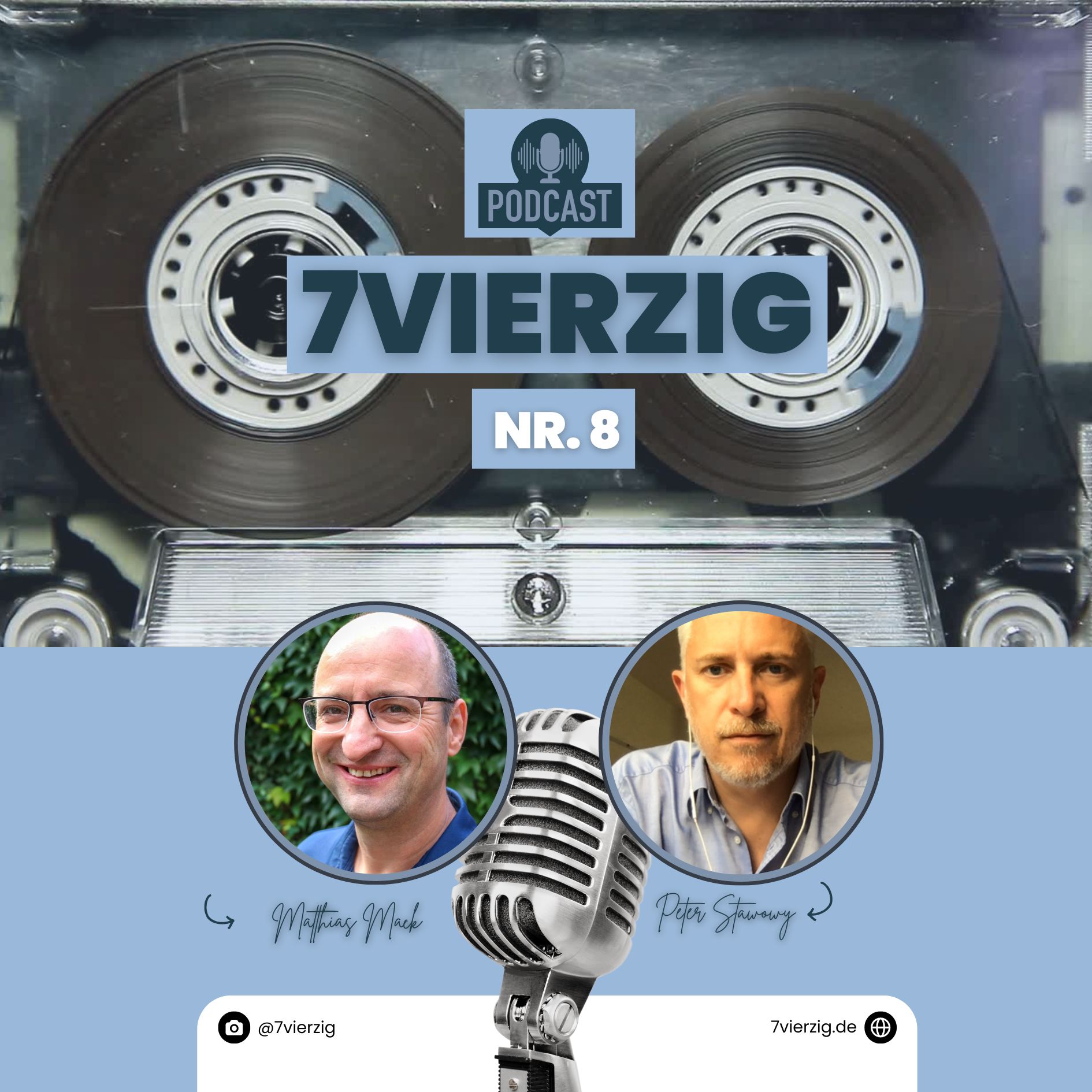 7VIERZIG - Der Podcast von, für und mit Männern im mittleren Alter