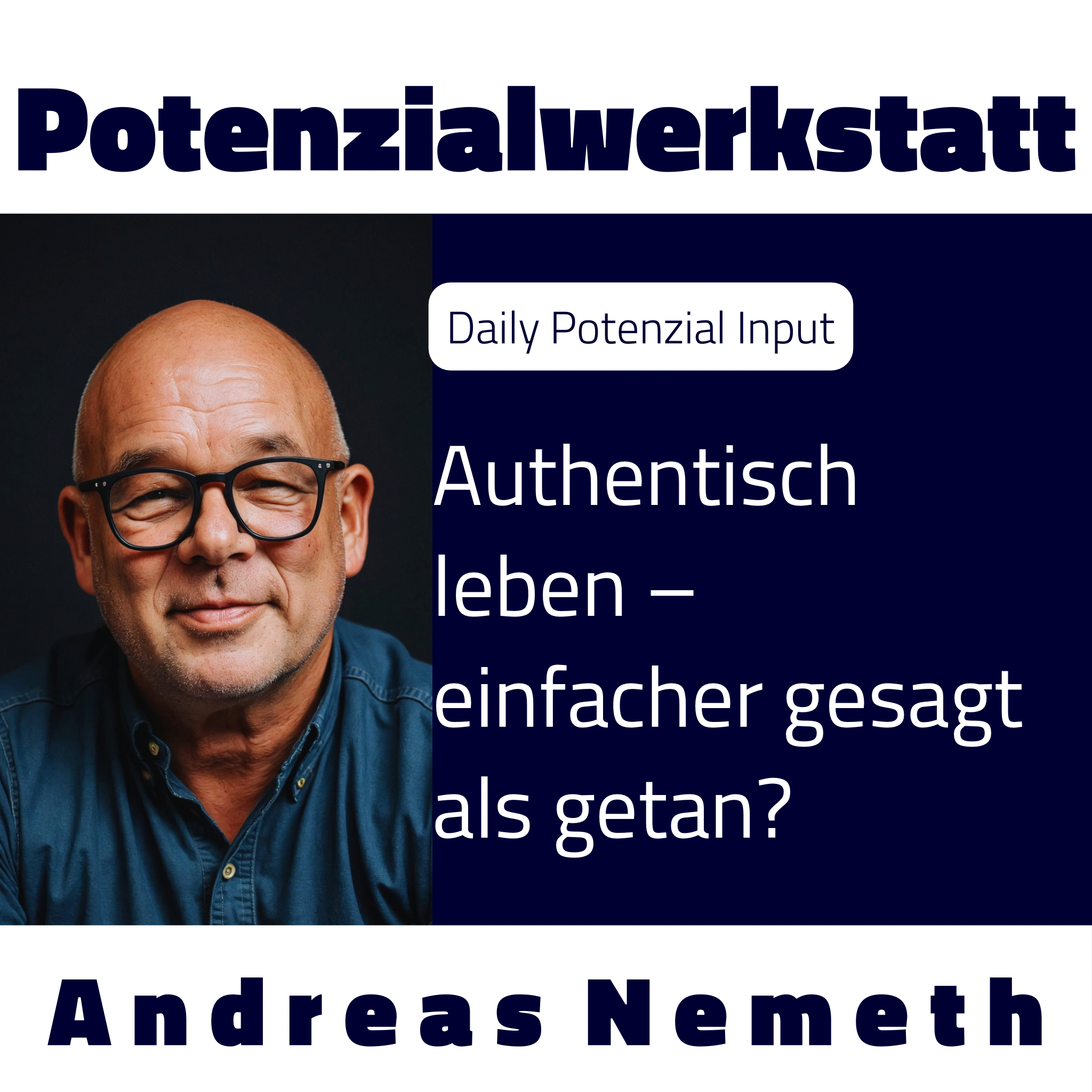 Authentisch leben – einfacher gesagt als getan? | #607 episode artwork