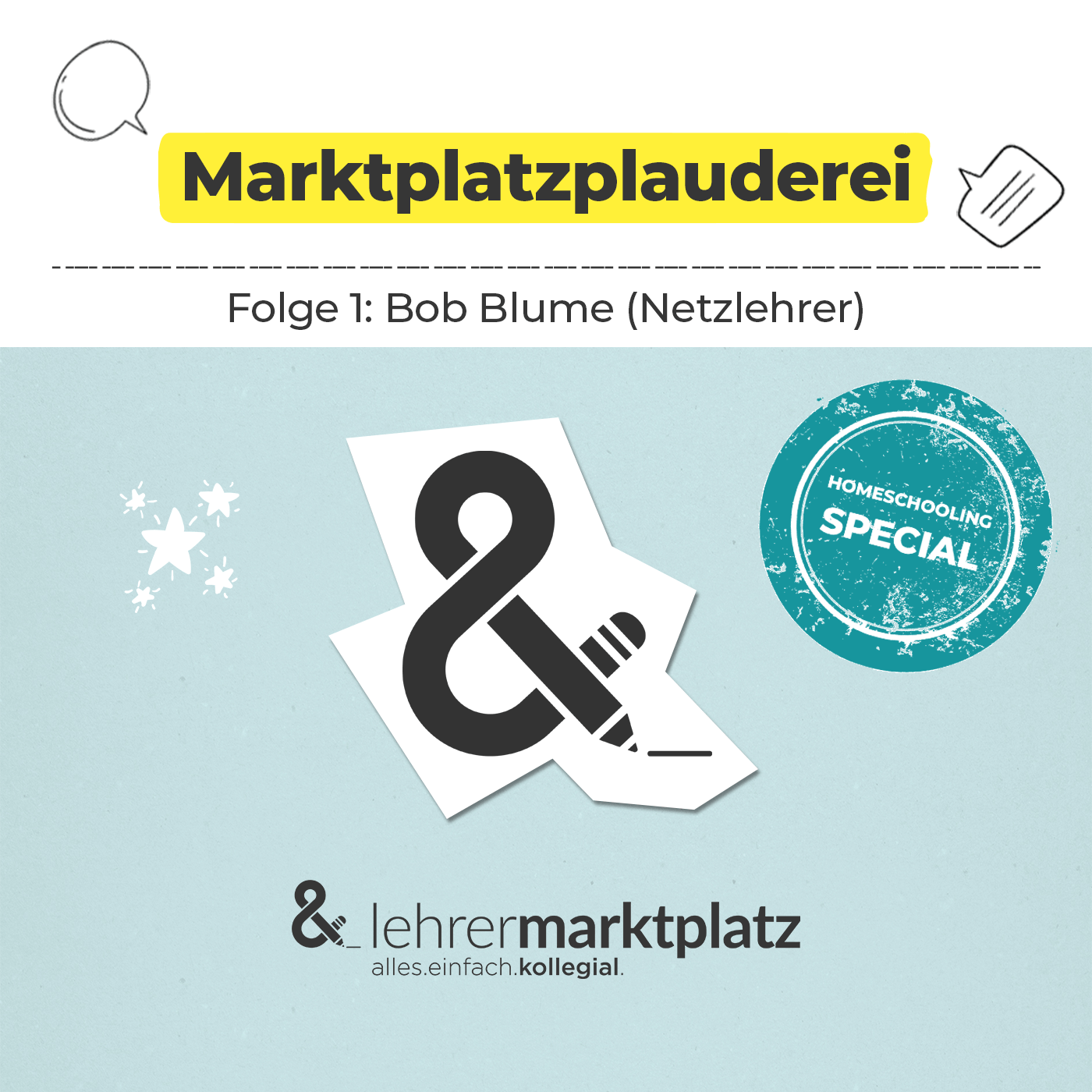 #1 "Homeschooling Special" mit Bob Blume (Netzlehrer) episode artwork
