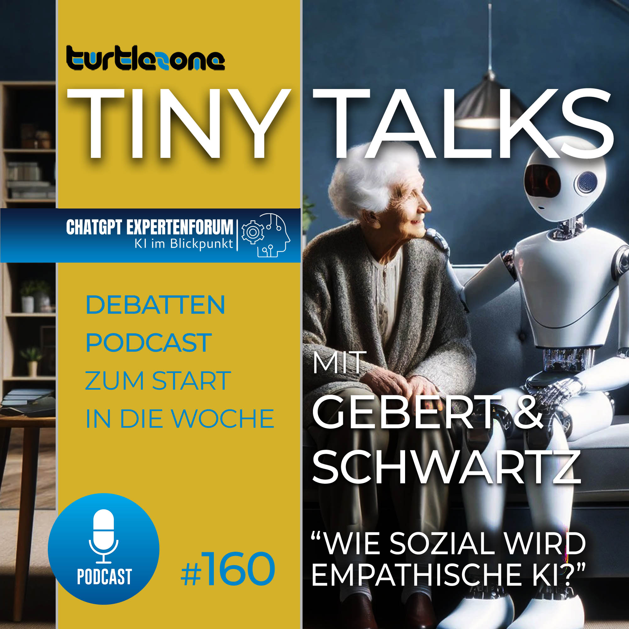 Turtlezone Tiny Talks - Der Debatten-Podcast mit Gebert und Schwartz