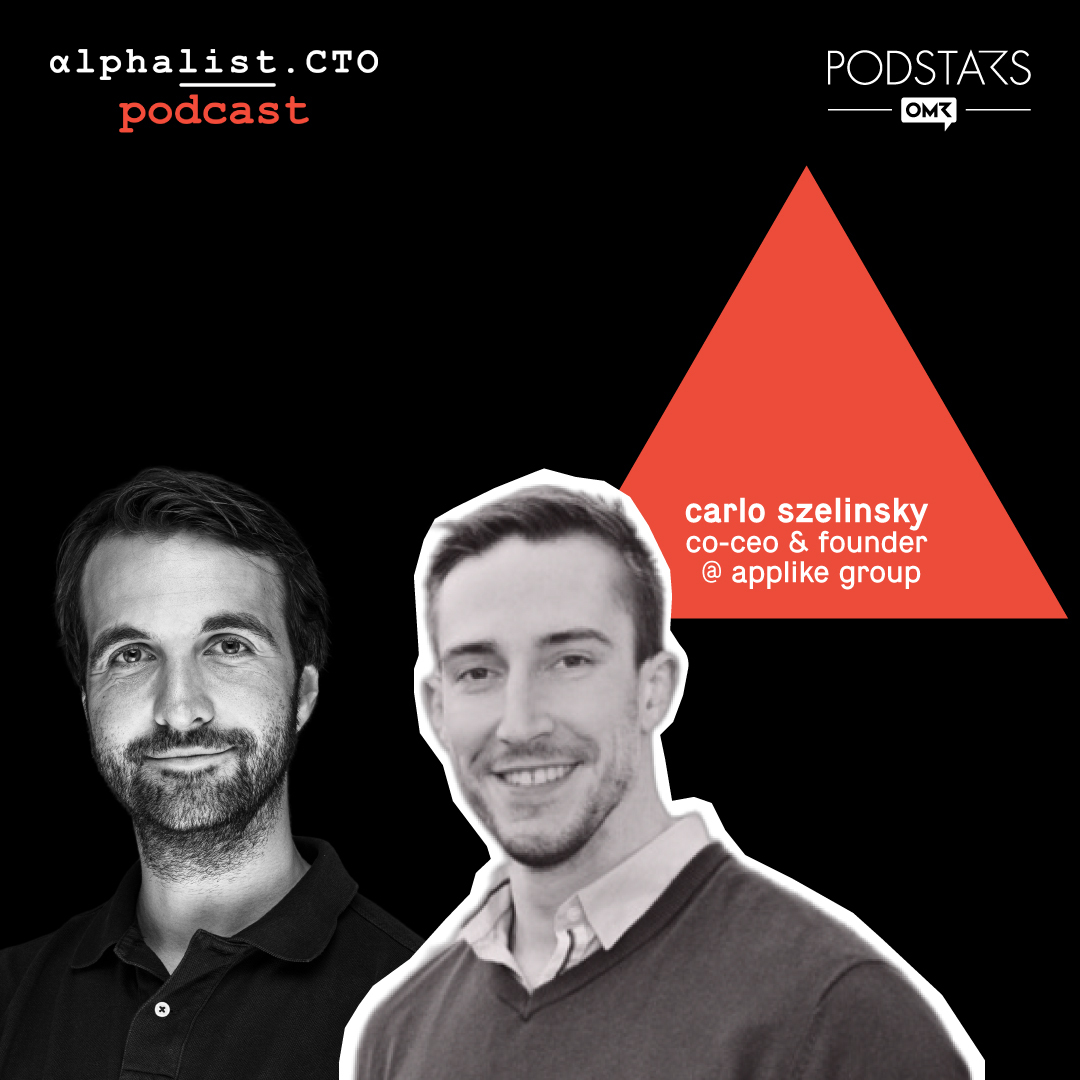 #64 - Carlo Szelinsky // Co-CEO & Founder @ applike Group - podcast episode cover