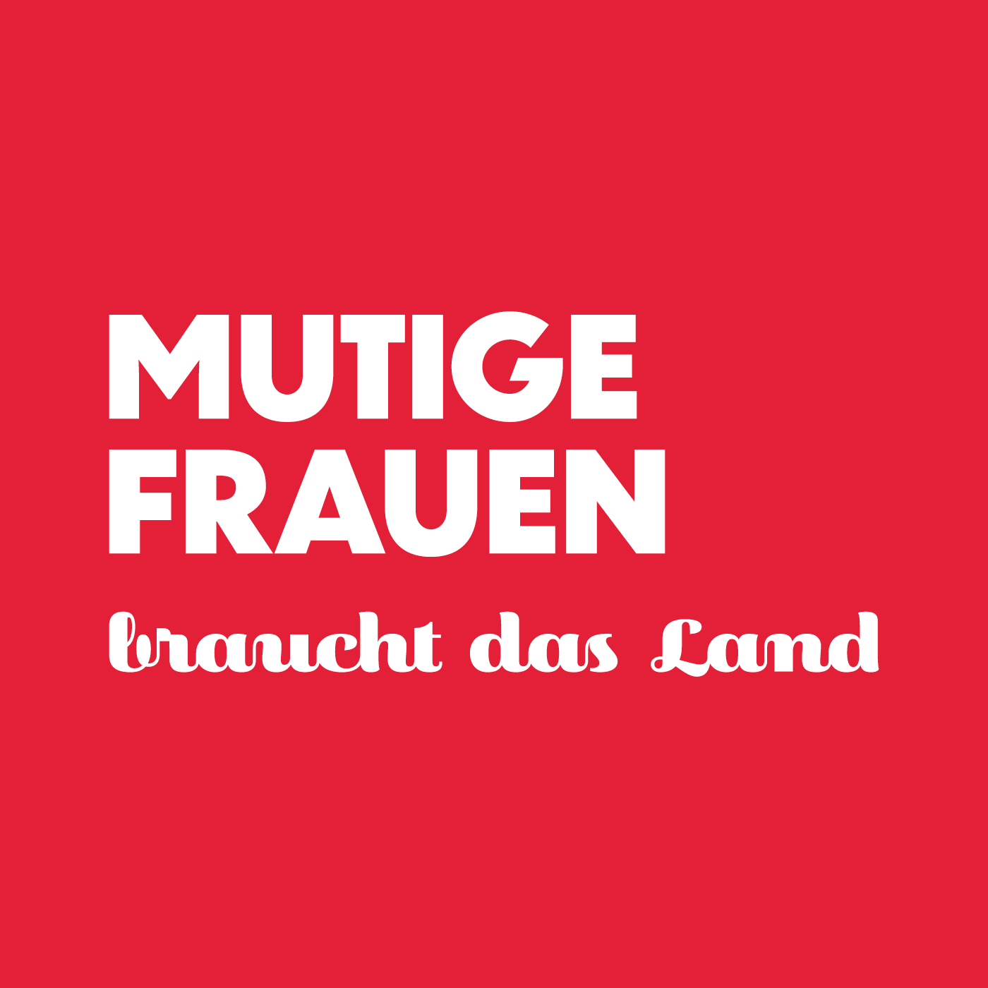 066 – Mutige Frauen: Wir bleiben. anders. episode artwork
