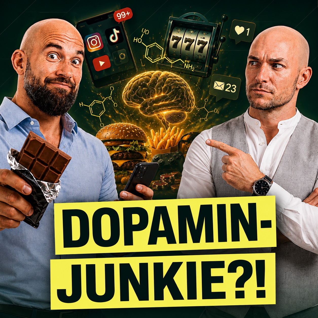 #020 - Glückshormone: Wie treffe ich mit Dopamin, Serotonin und Oxytocin bessere Entscheidungen? episode artwork