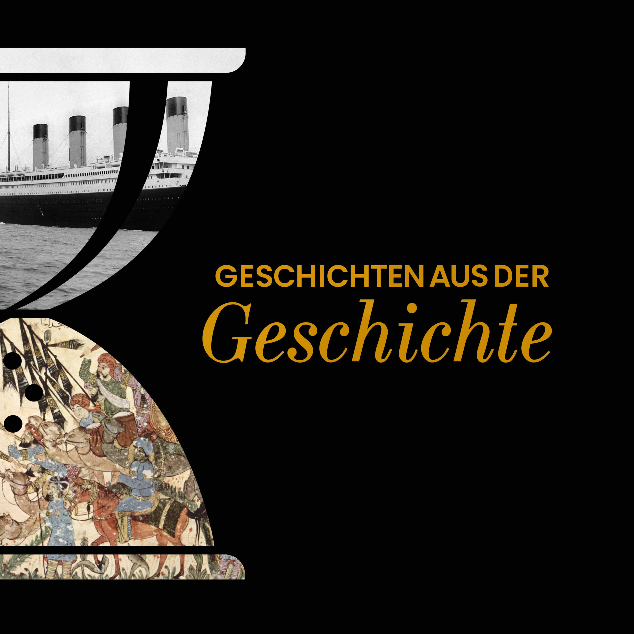 GAG578: HB09 – Unsinkbar, wer alle Schiffe der Olympic-Klasse überlebt und Der meistgereiste Mann des Mittelalters episode artwork