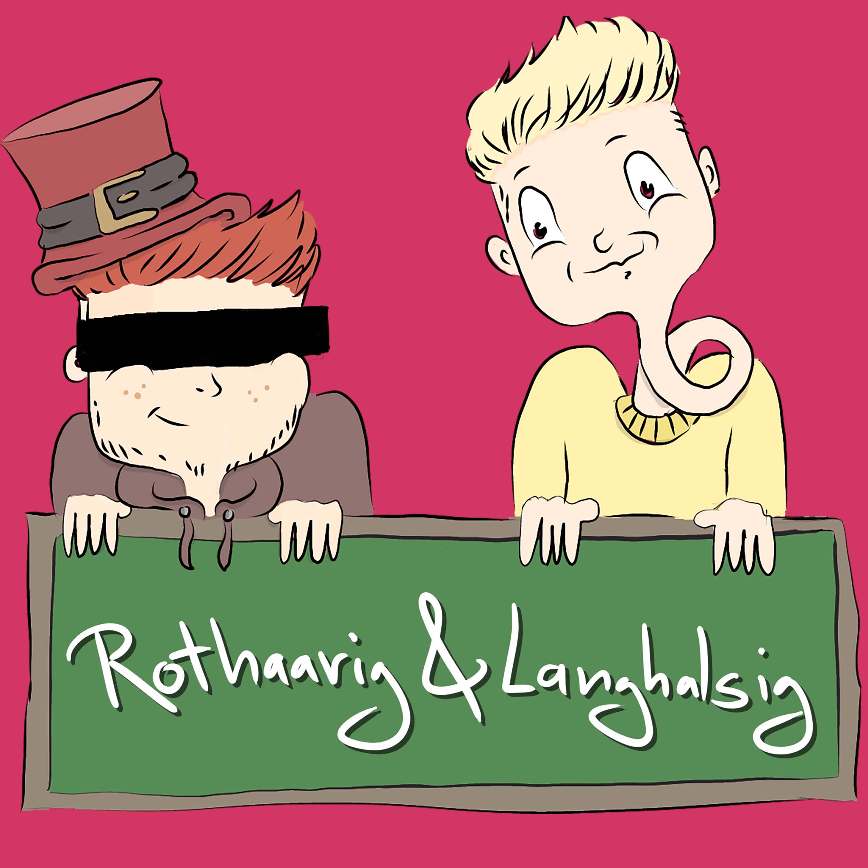 Rothaarig und Langhalsig