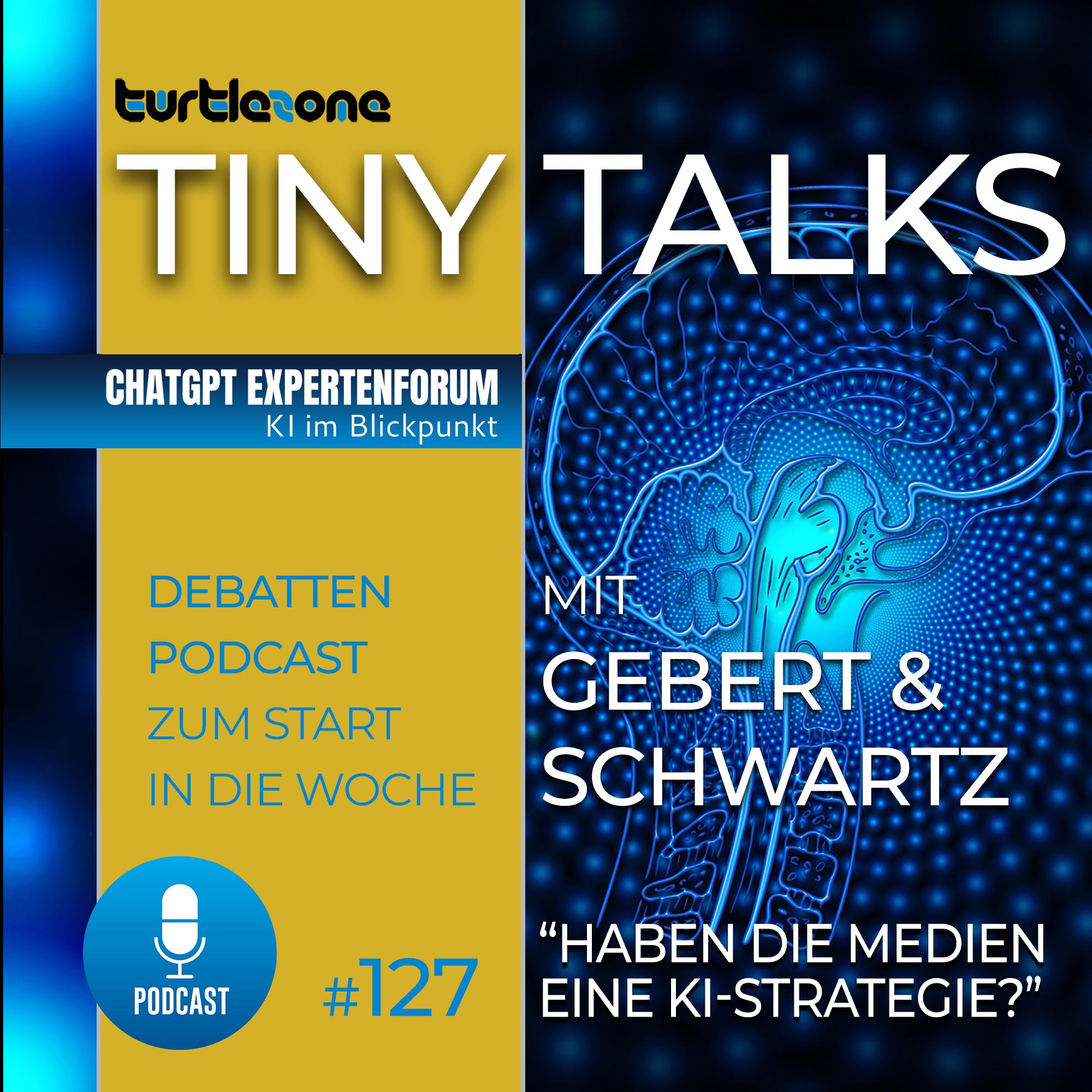 Turtlezone Tiny Talks - Der Debatten-Podcast mit Gebert und Schwartz