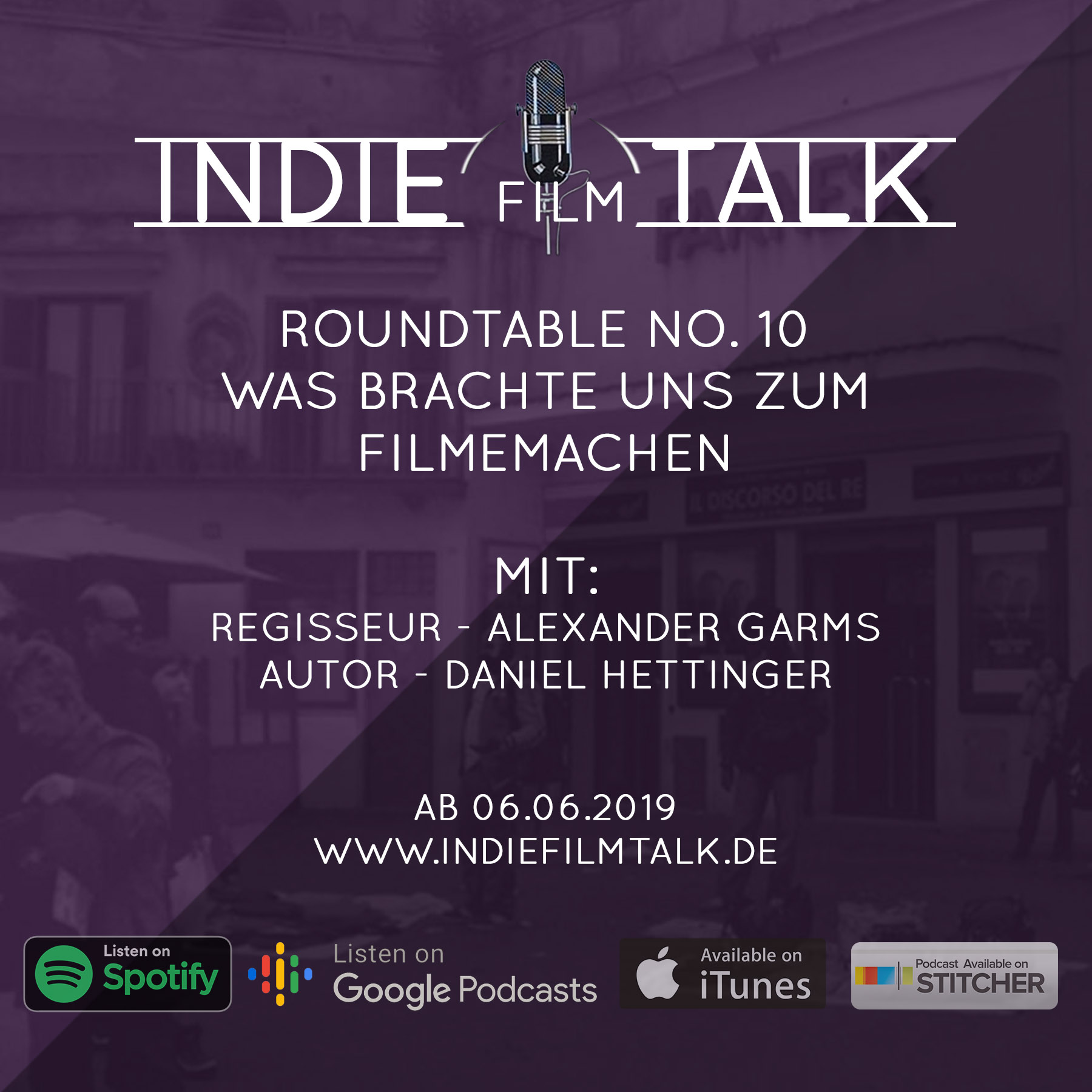 Indiefilmtalk - Der Podcast über das Filmemachen | Produktion | Drehbuch | Regie