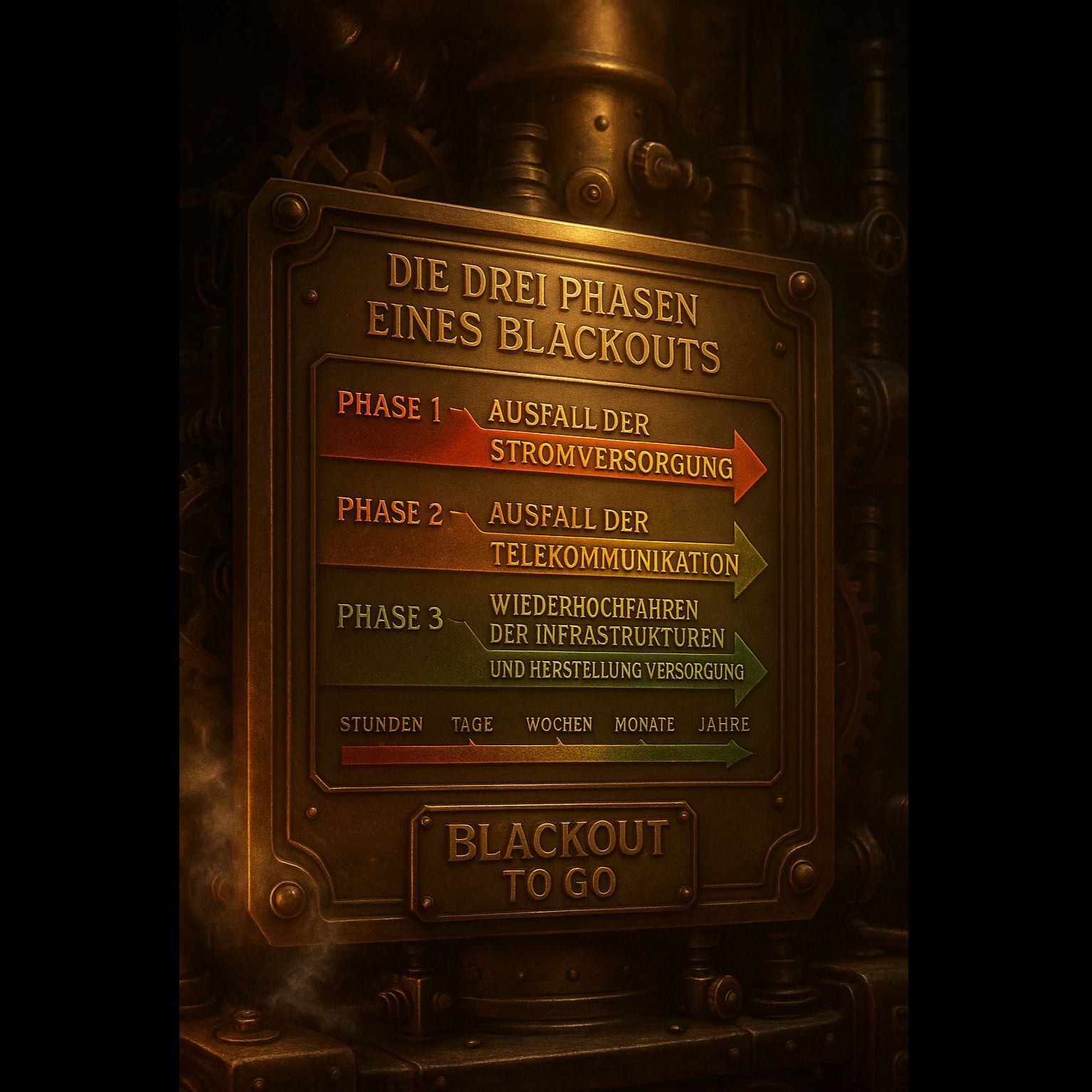 Blackout 1x1 das Modell der drei Phasen eines Blackouts Blackout 1x1 das Modell der drei Phasen eines Blackouts