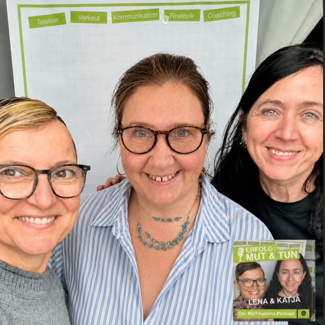 #95 Von der Weltentdeckerin zur Jobsuchenden mit Herz und Haltung • Der MUTivations Podcast mit Katja & Lena episode artwork