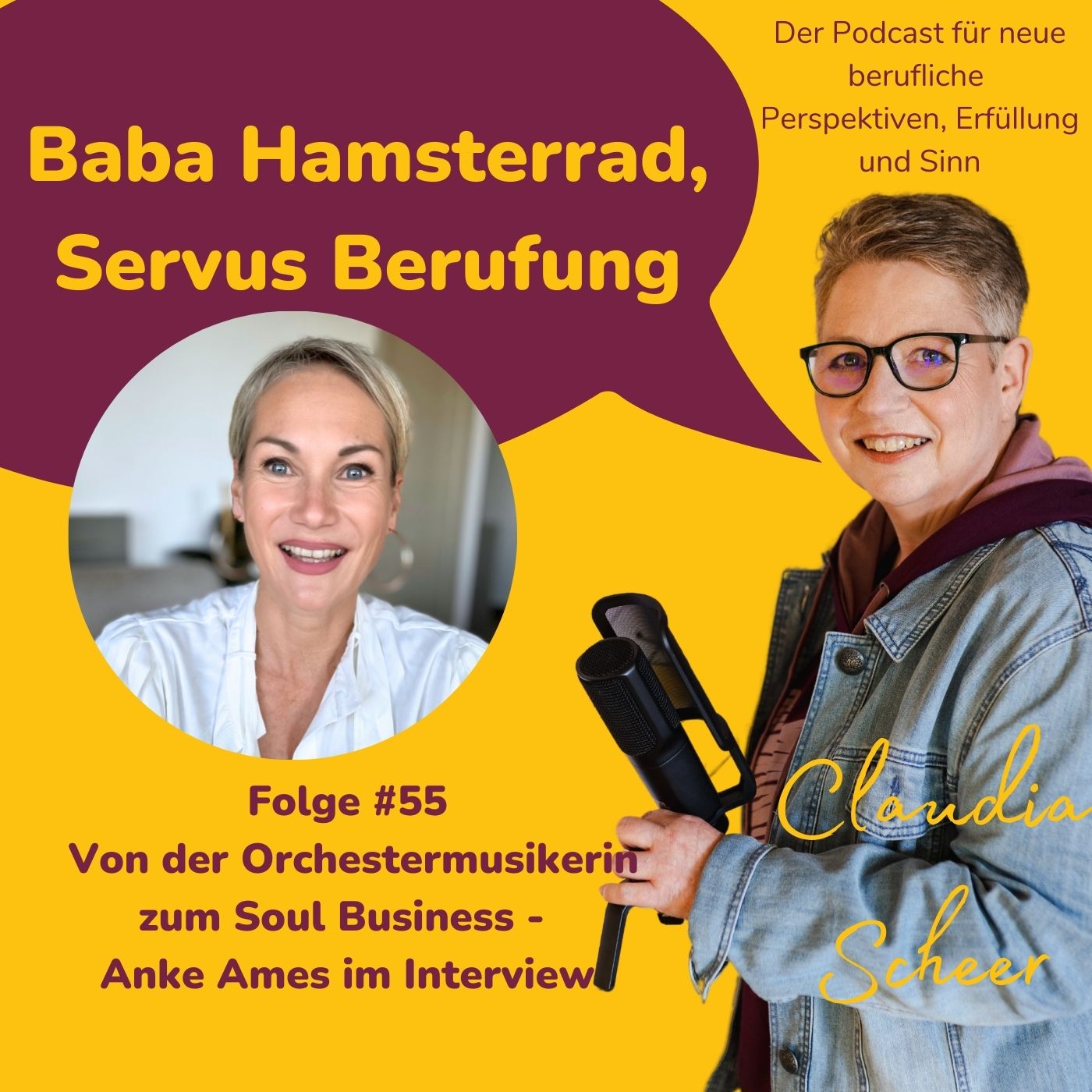 Folge 55 - Von der Orchestermusikerin zum Soul Business - Anke Ames im Interview