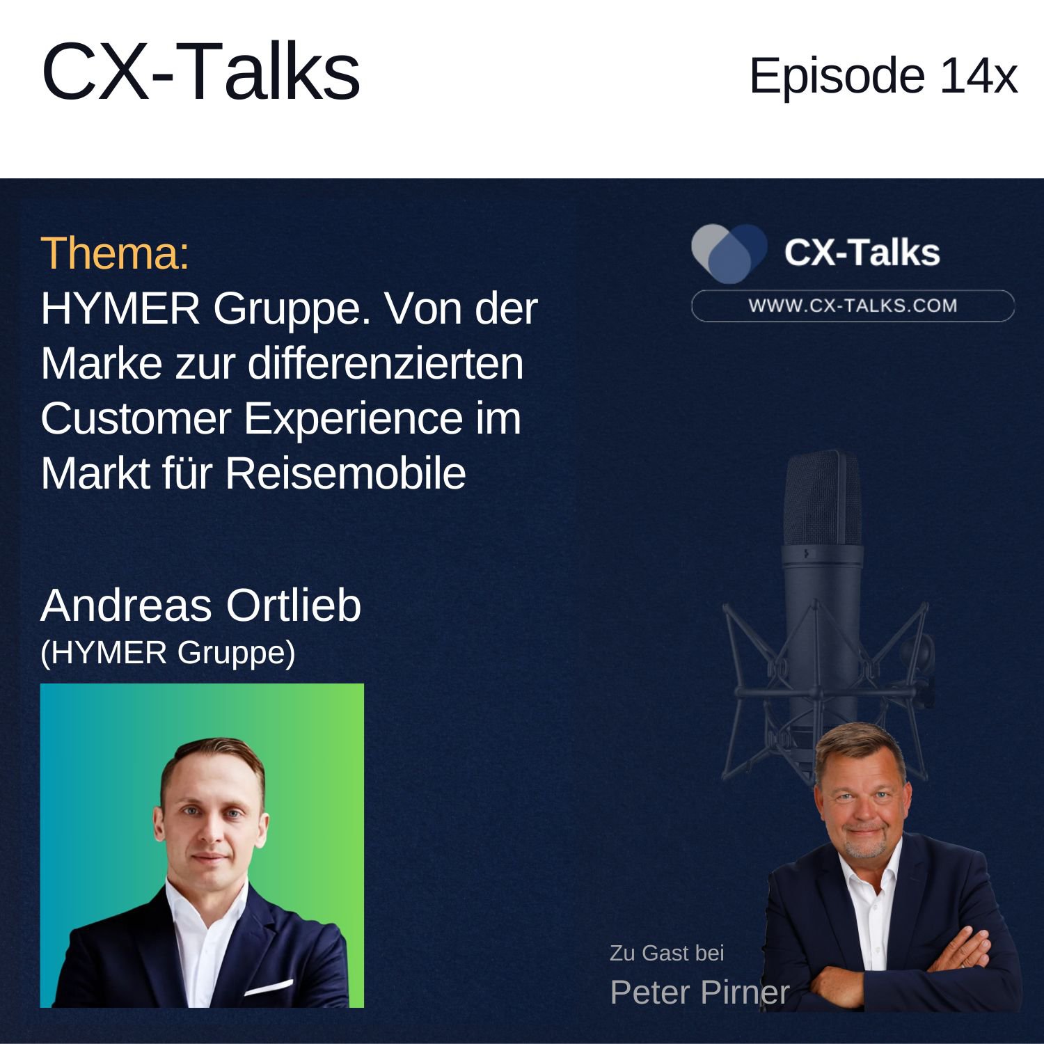 #146 Von der Marke HYMER zur differenzierten Customer Experience im Markt für Reisemobile - mit Andreas Ortlieb