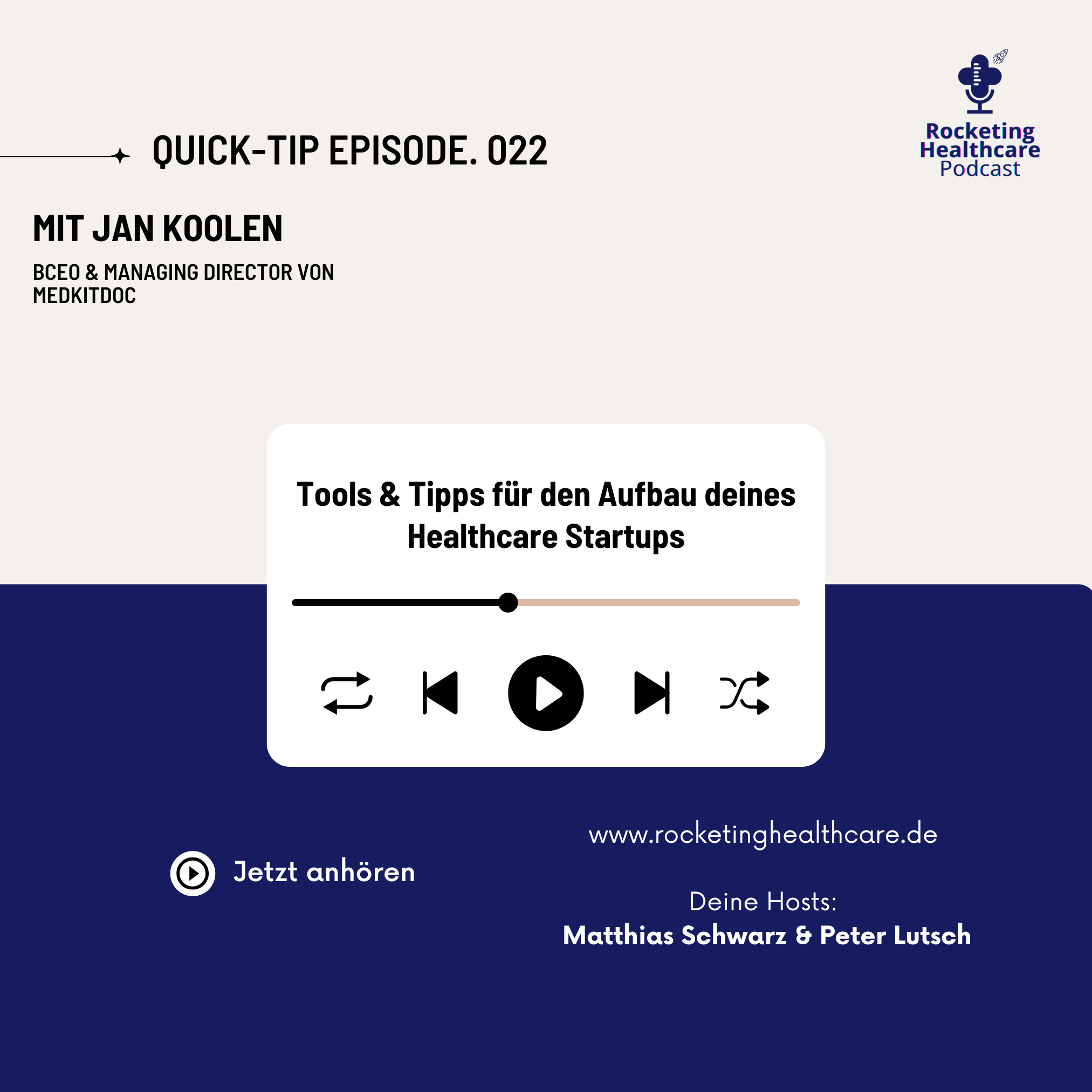 Rocketing Healthcare: Startups & Innovationen im Gesundheitswesen