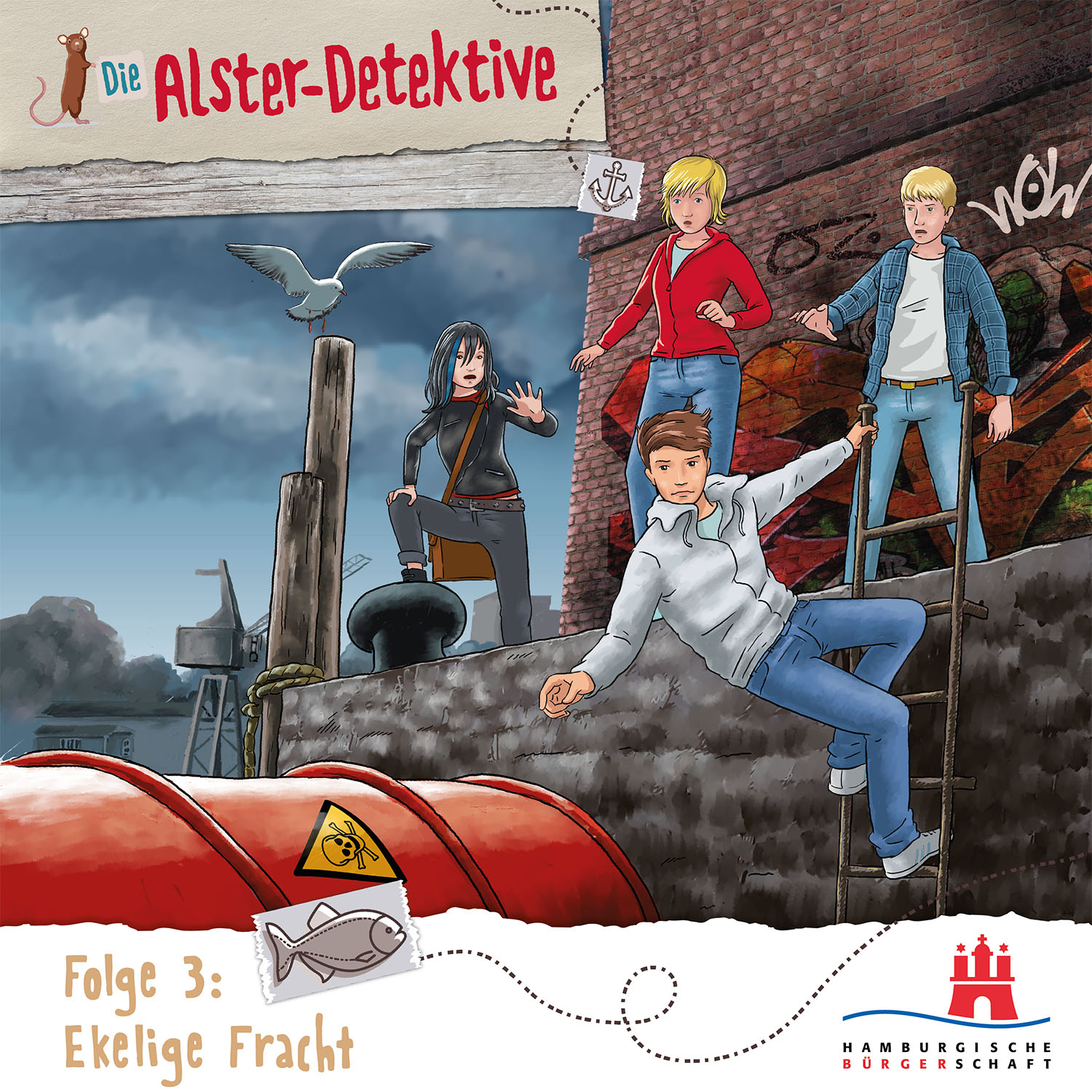 Die Alster-Detektive Fall 3 - Ekelige Fracht