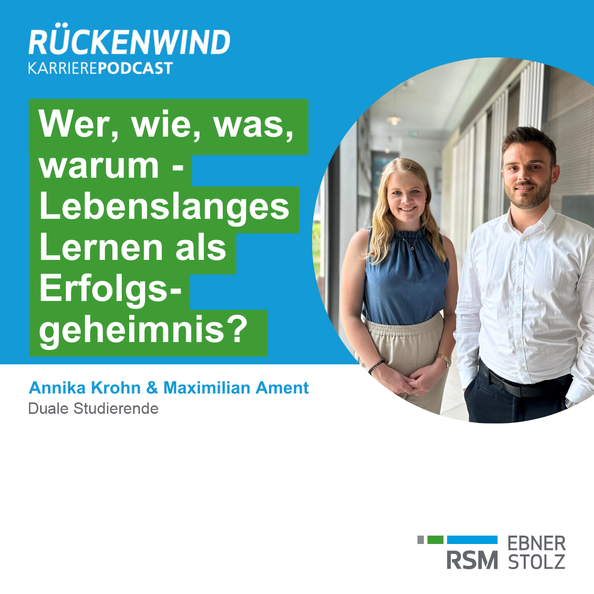 Rückenwind – Dein RSM Ebner Stolz Karriere Podcast
