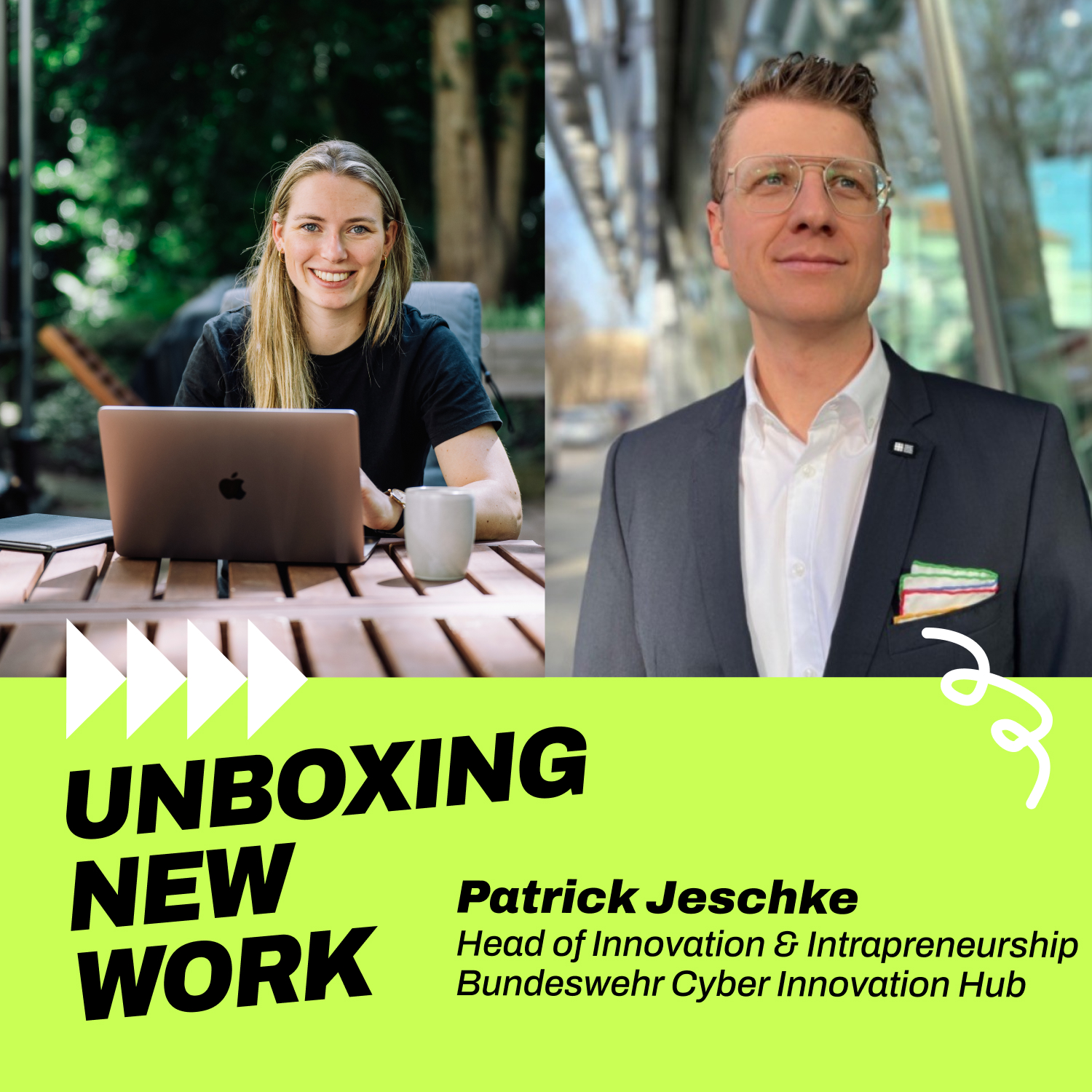 #162 OKR beim Cyber Innovation Hub der Bundeswehr mit Patrick Jeschke