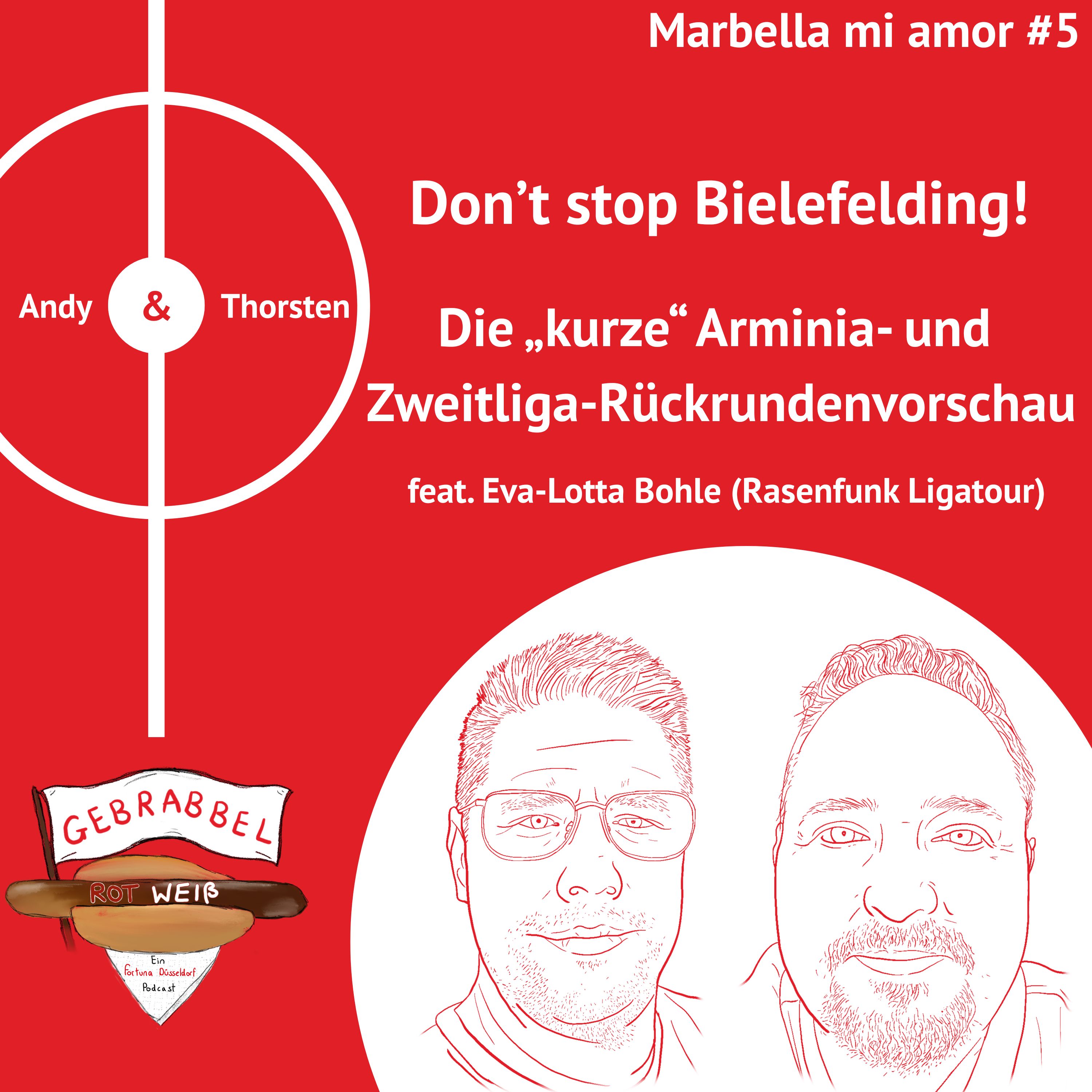 Marbella mi amor #5 – Don’t stop Bielefelding! – Die „kurze“ Arminia- und Zweitliga-Rückrundenvorschau feat. Eva-Lotta Bohle (Rasenfunk Ligatour) episode artwork