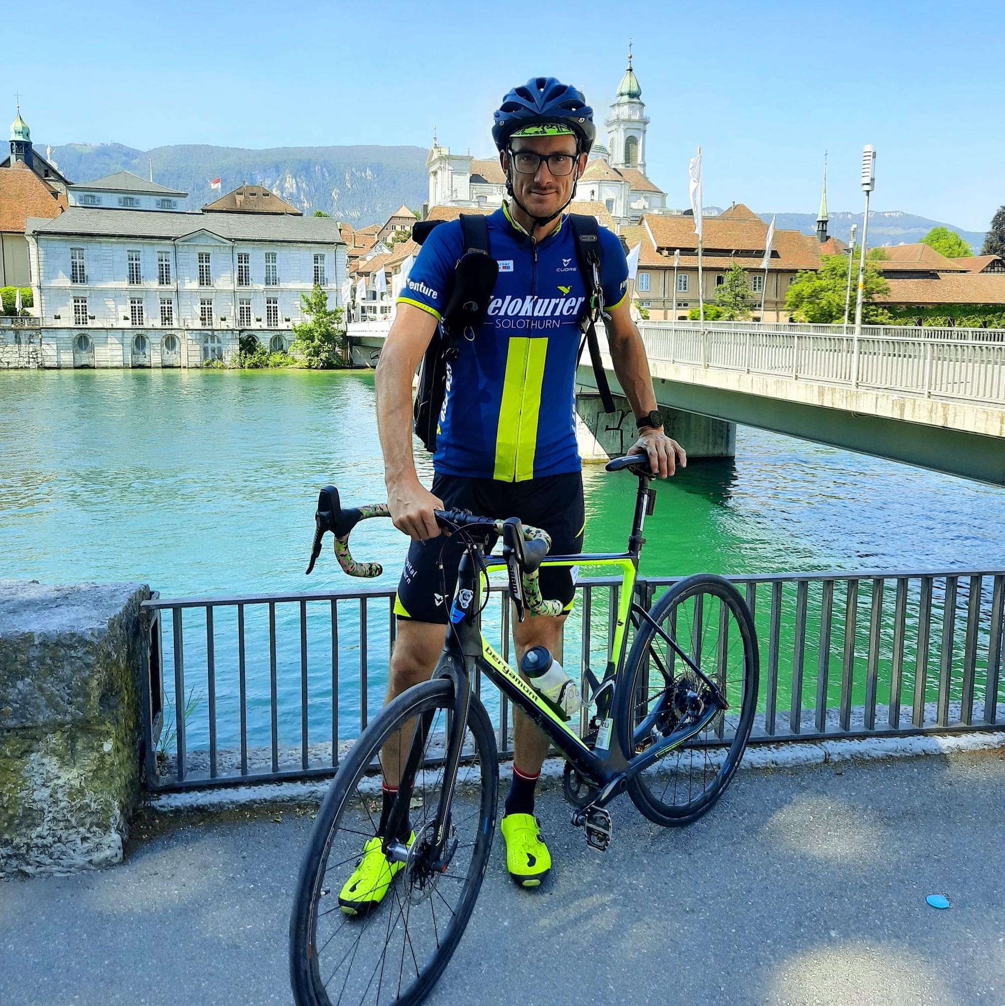 11 Fragen an Mathias Lüscher, Velokurier Solothurn (Logistik)