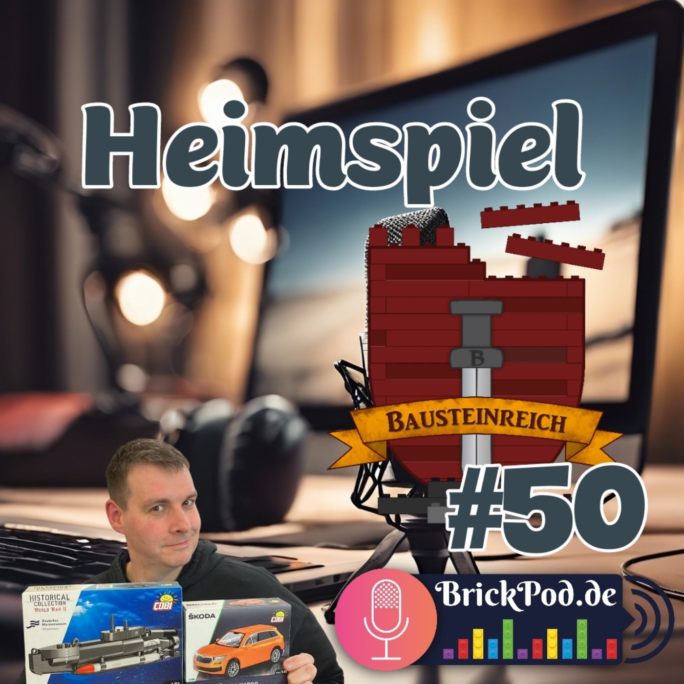 Klemmbaustein Podcast  - BrickPod.de