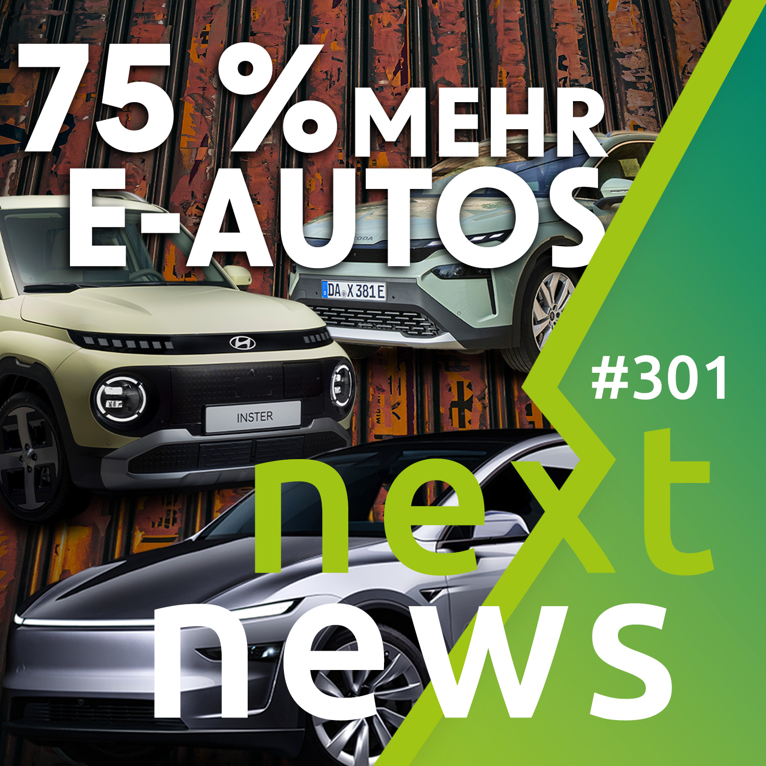 nextnews: 75% mehr E-Autos dieses Jahr, Skoda Elroq, Tesla Model Y Premiere episode artwork