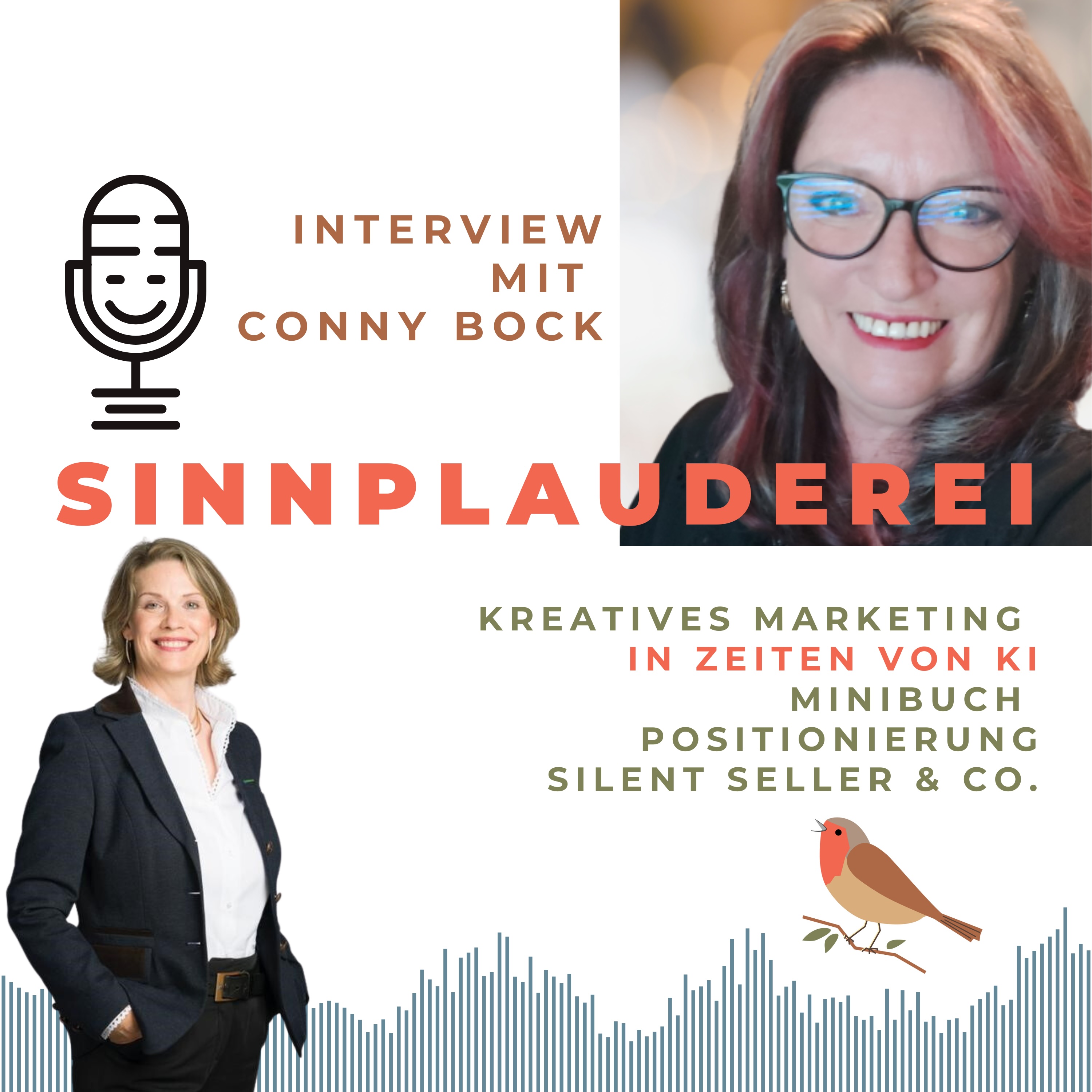Kreatives Marketing 2026: Mini-Buchstrategie, Silent Seller System & authentische Positionierung – Interview mit Conny B episode artwork