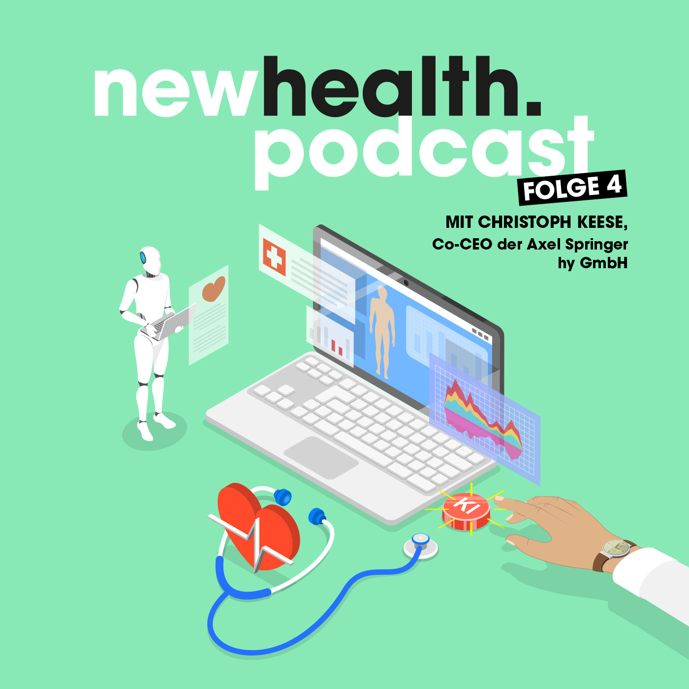 NewHealth.Podcast: Digitalisierung sinnvoll umsetzen.