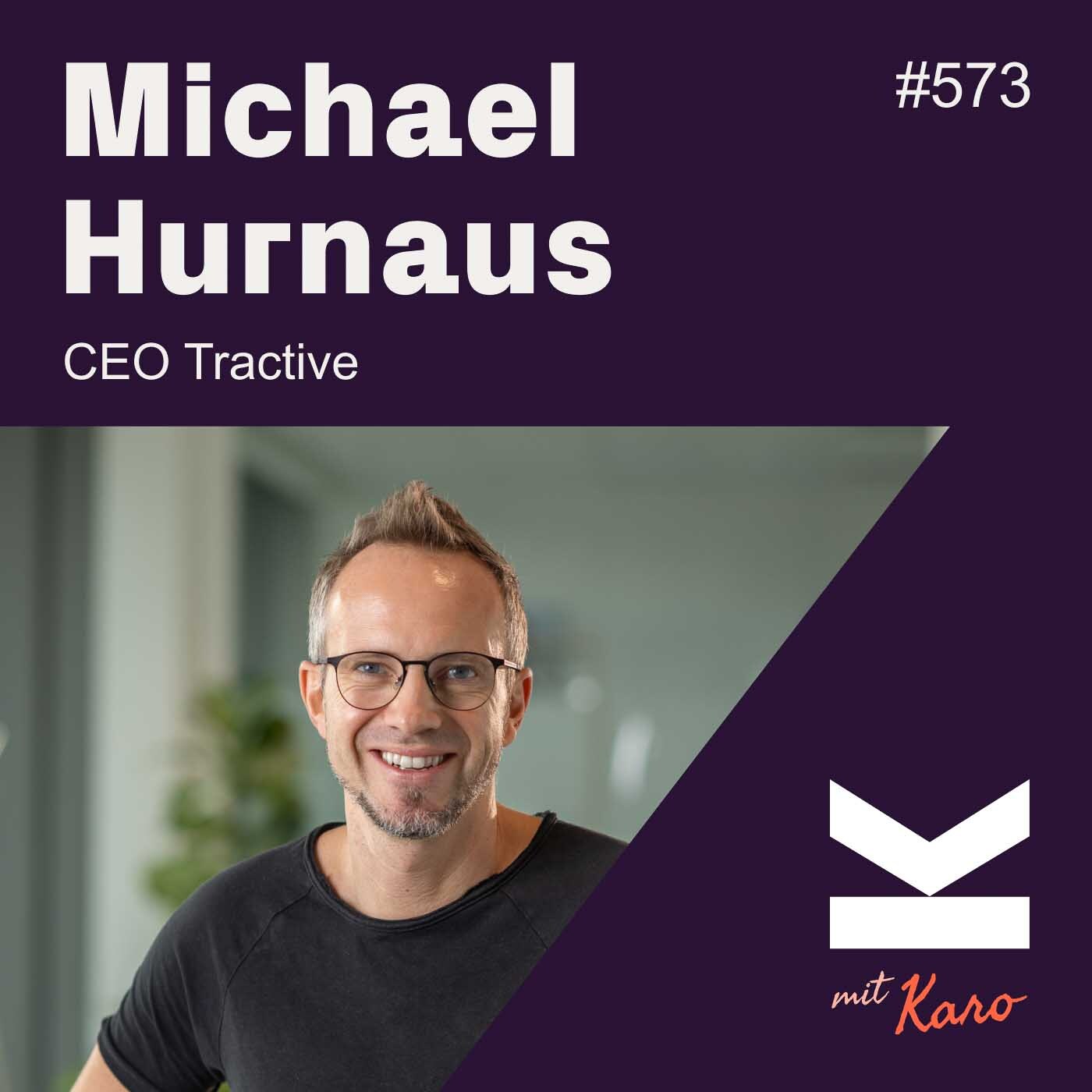 K#573 Michael Hurnaus, Gründer & CEO von Tractive - Die "Apple-Watch" für Hunde & Katzen - podcast episode cover