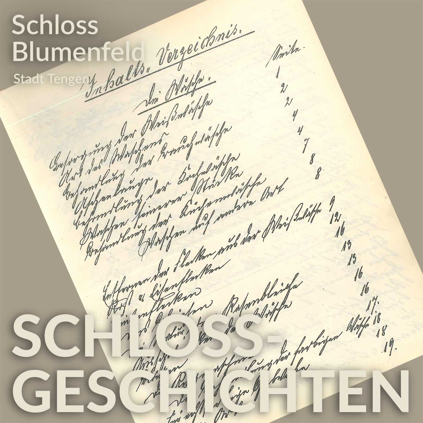 Schlossgeschichten aus Schloss Blumenfeld