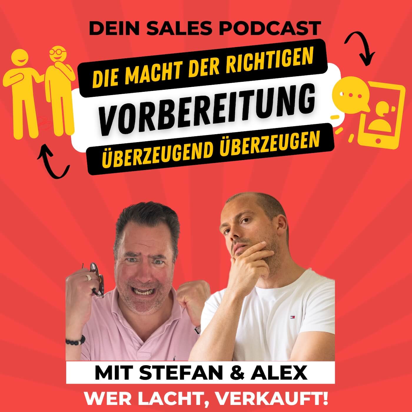Wer lacht verkauft! Dein Sales Podcast für mehr Spaß im Verkauf.