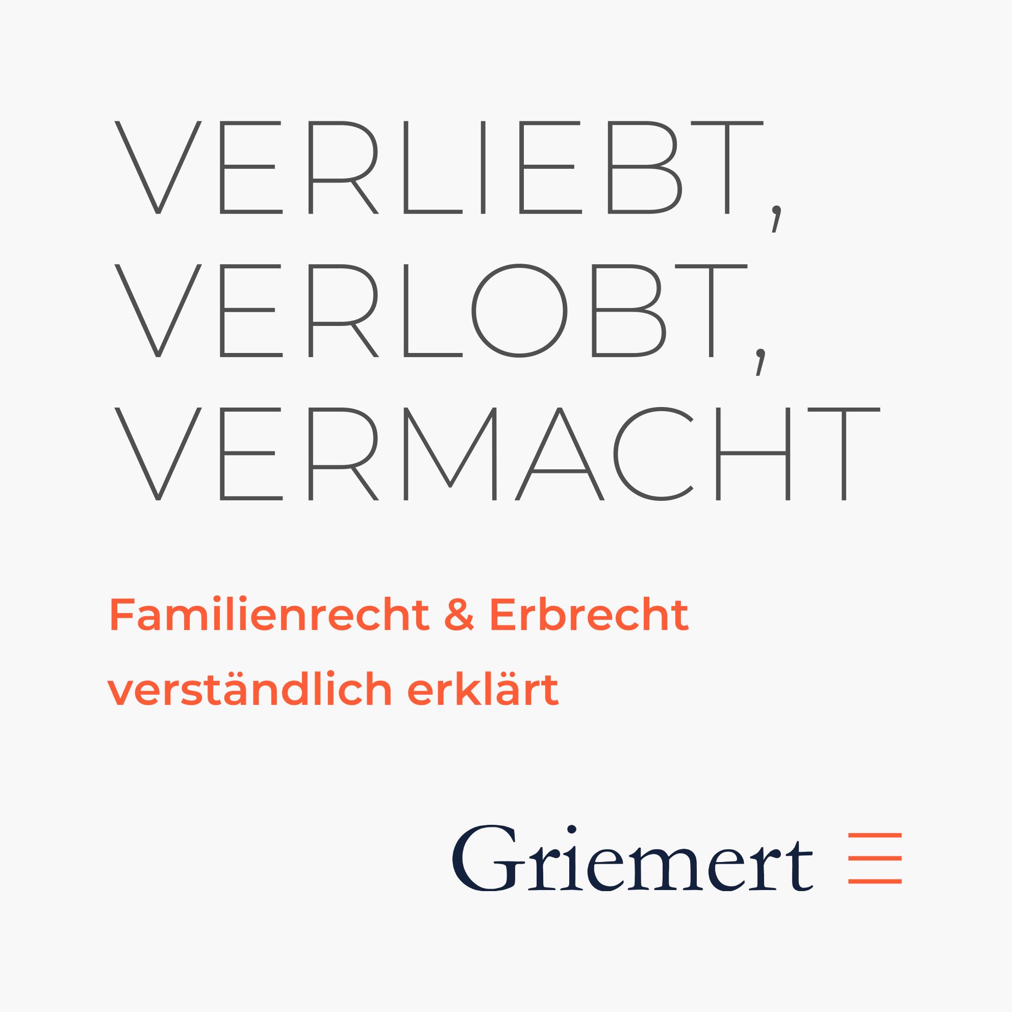 Verliebt, Verlobt, Vermacht - Familienrecht und Erbrecht verständlich erklärt cover art