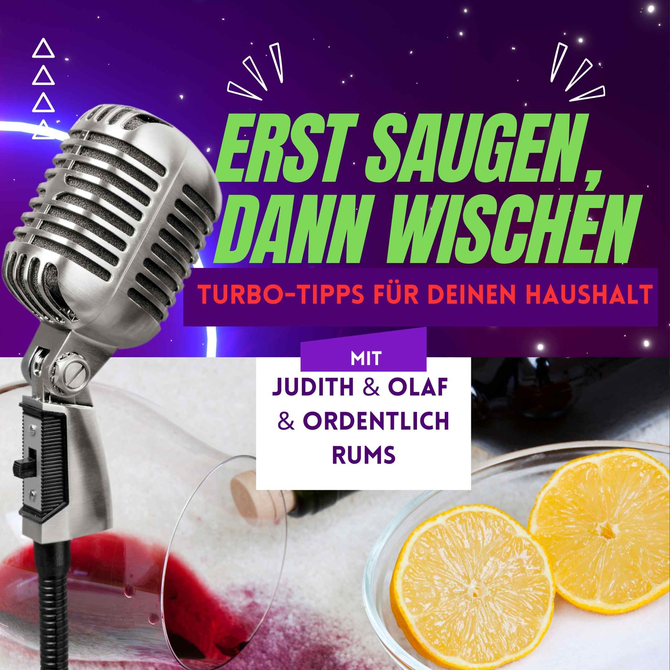 Erst saugen, dann wischen - Turbo-Tipps für deinen Haushalt