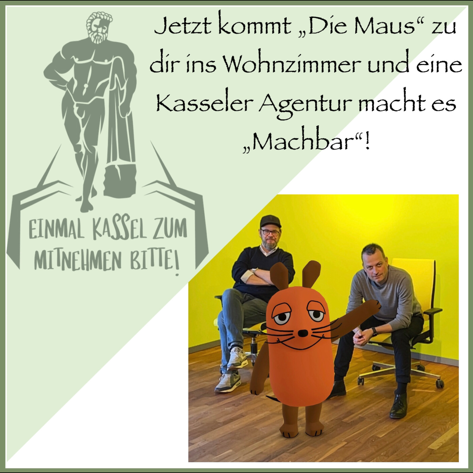 Einmal Kassel zum Mitnehmen bitte