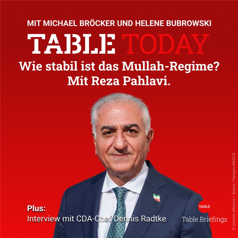 Wie stabil ist das Mullah-Regime? Mit Reza Pahlavi. episode artwork