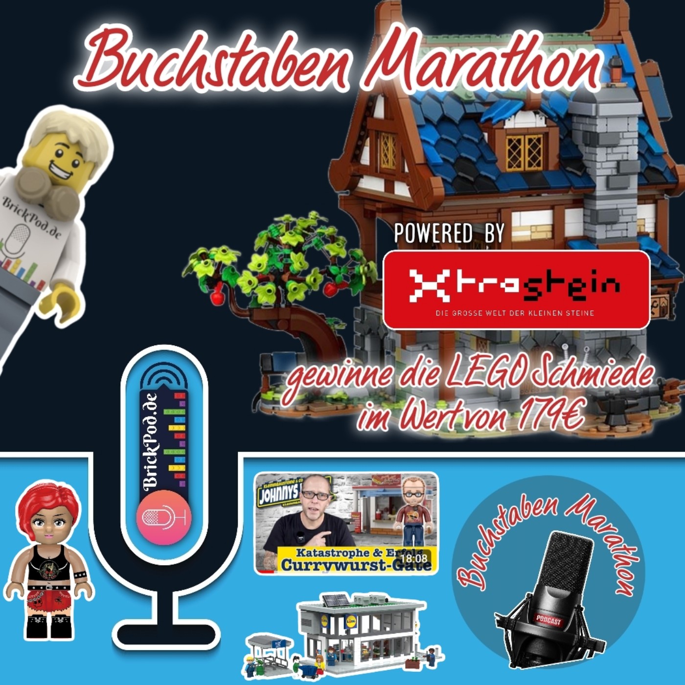 Klemmbaustein Podcast  - BrickPod.de