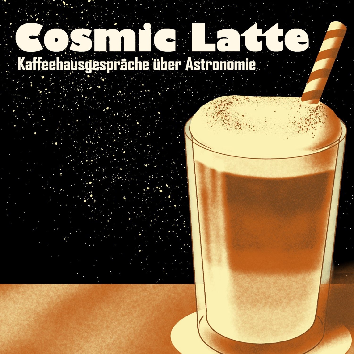 CL023 Cosmic Latte trifft Das Universum in einer Keksdose