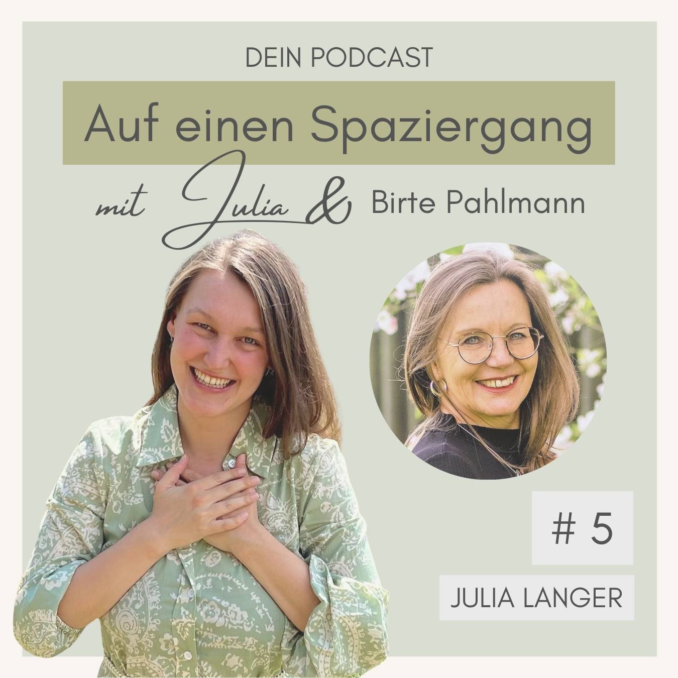 Auf einen Spaziergang mit Julia