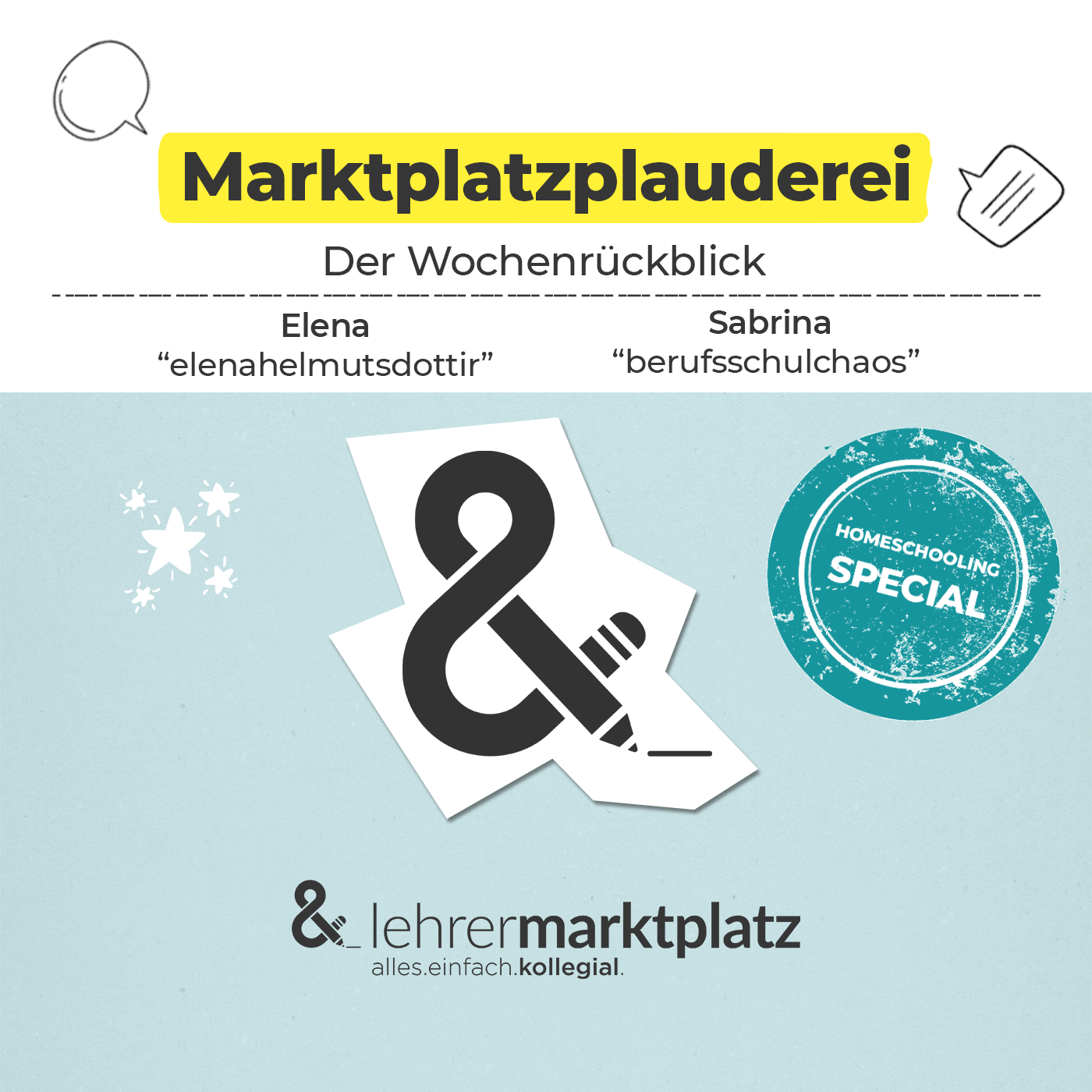 Marktplatzplauderei