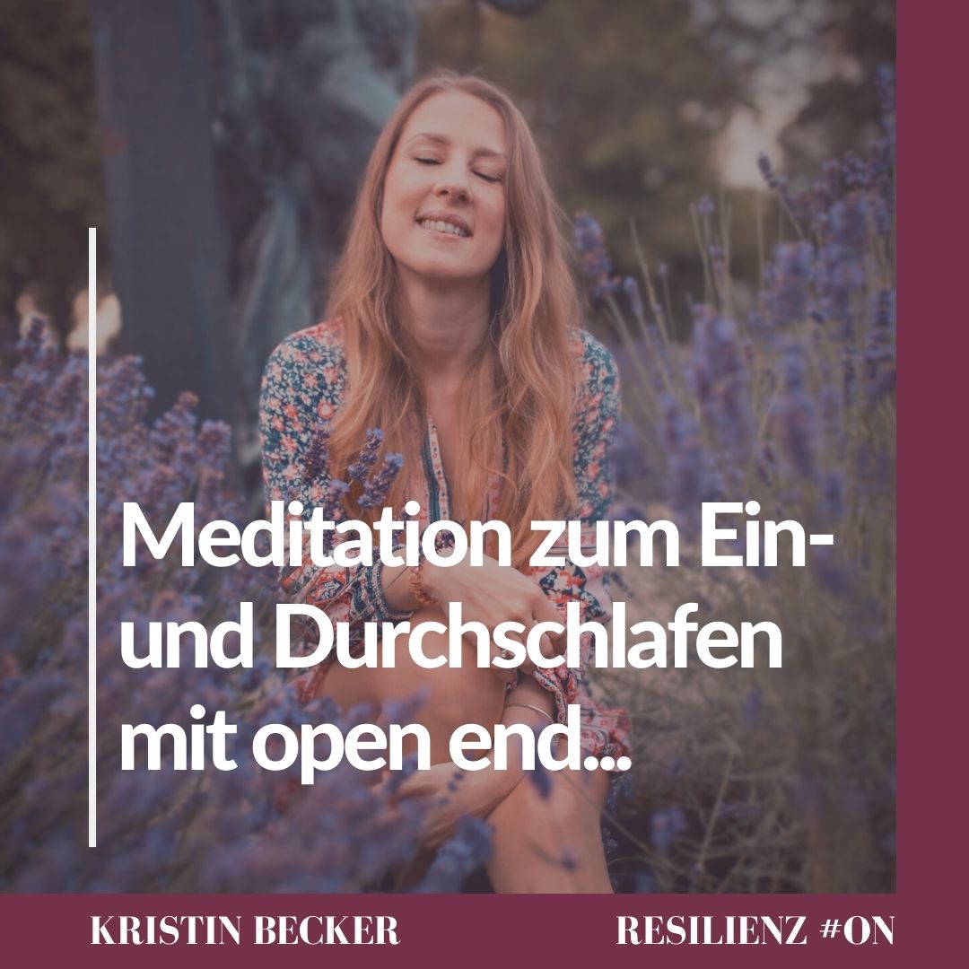 #40 Meditation zum Ein- und Durchschlafen mit open end episode artwork
