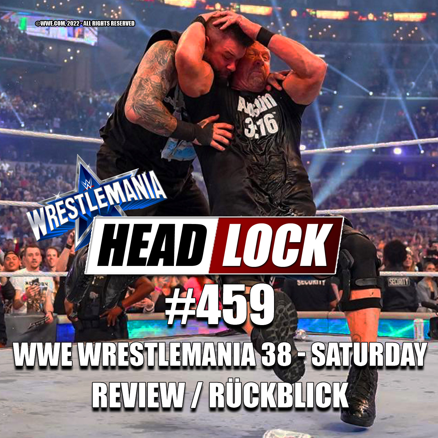 #459: WWE Wrestlemania 38 - Saturday (Review / Rückblick) - BESSER ALS GEDACHT! episode artwork