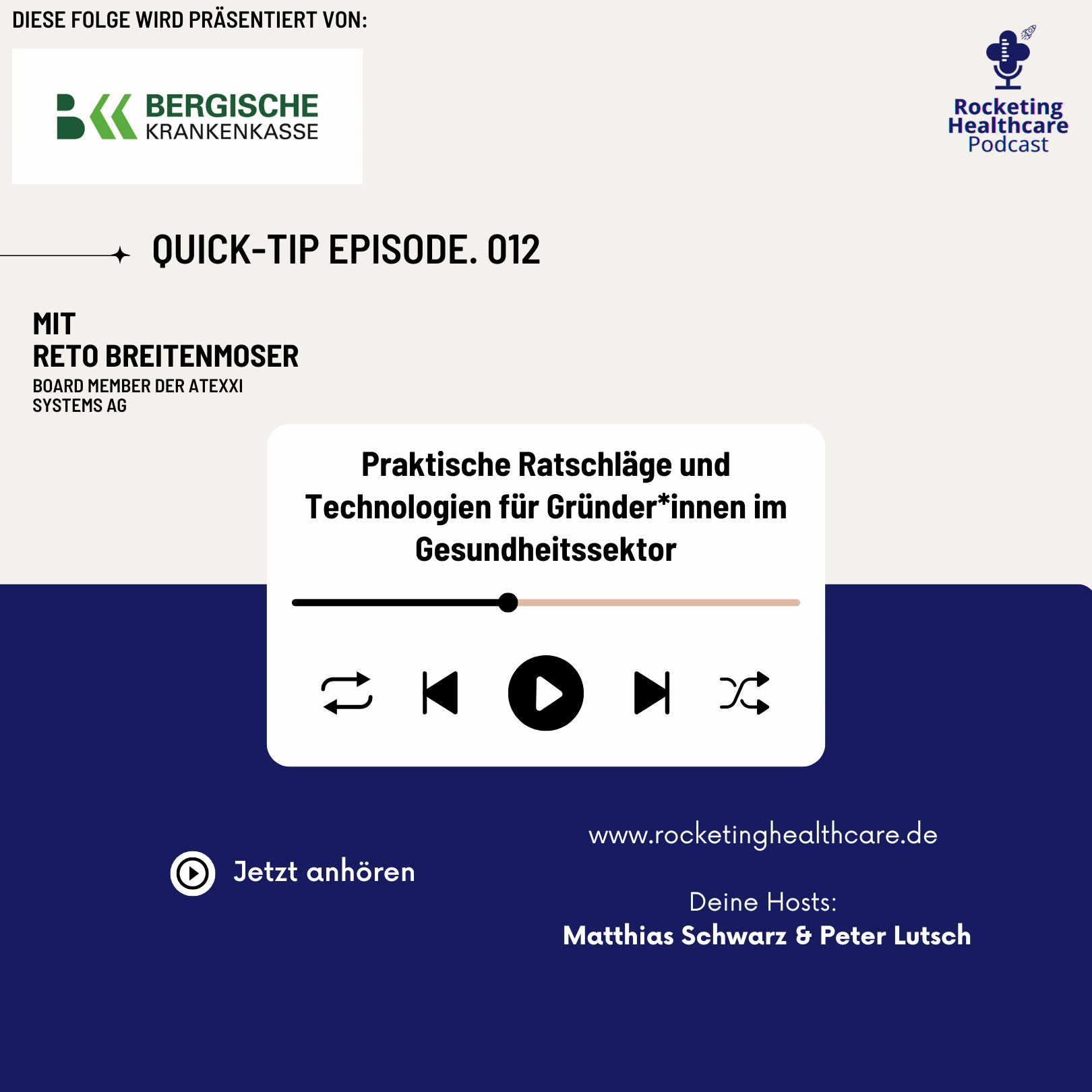 Rocketing Healthcare: Startups & Innovationen im Gesundheitswesen