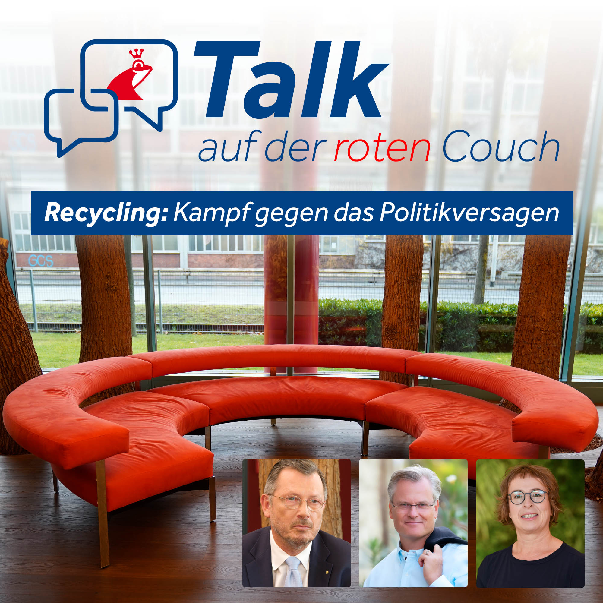Talk auf der roten Couch