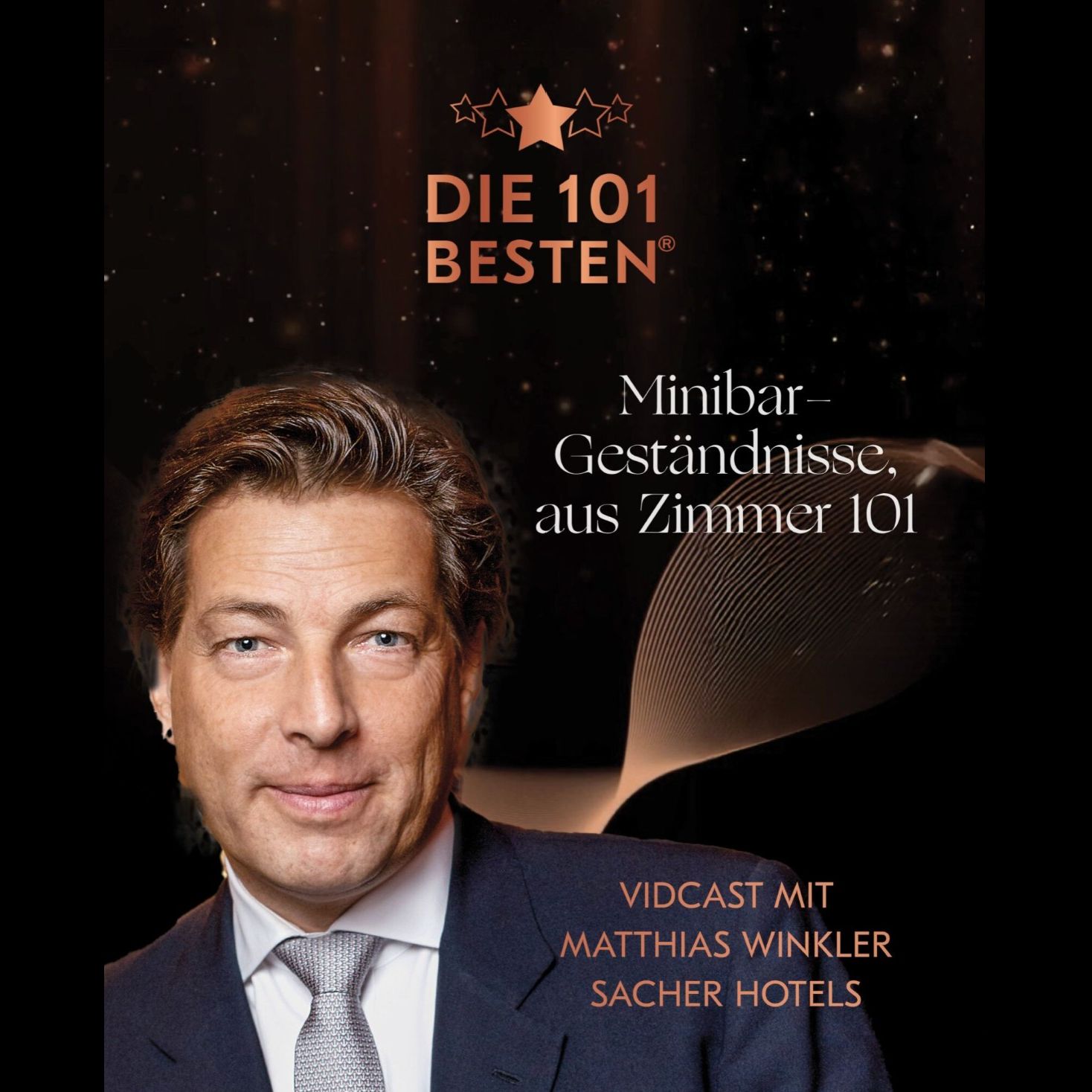 Matthias Winkler auf Besuch an der "Minibar im Zimmer 101"