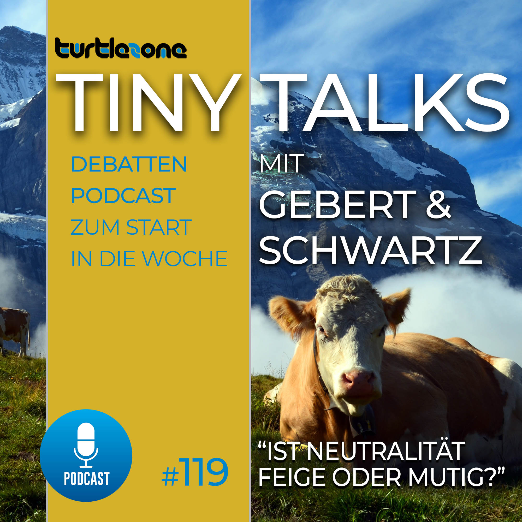 Turtlezone Tiny Talks - Der Debatten-Podcast mit Gebert und Schwartz