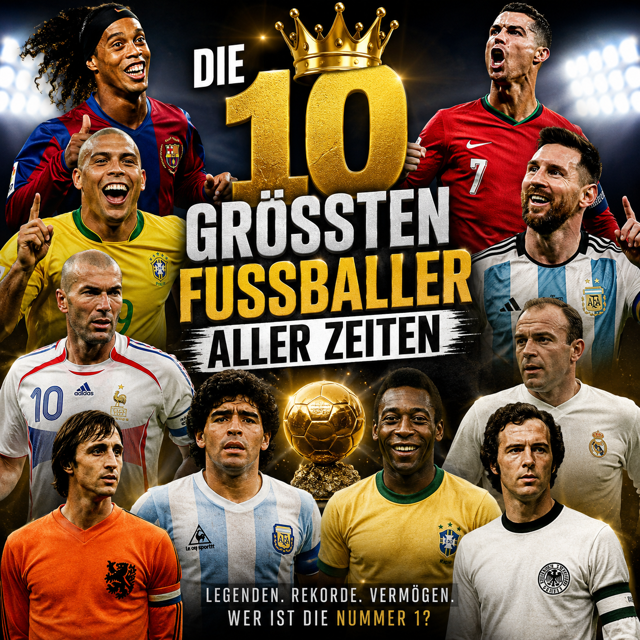 Die 10 größten Fußballer aller Zeiten episode artwork